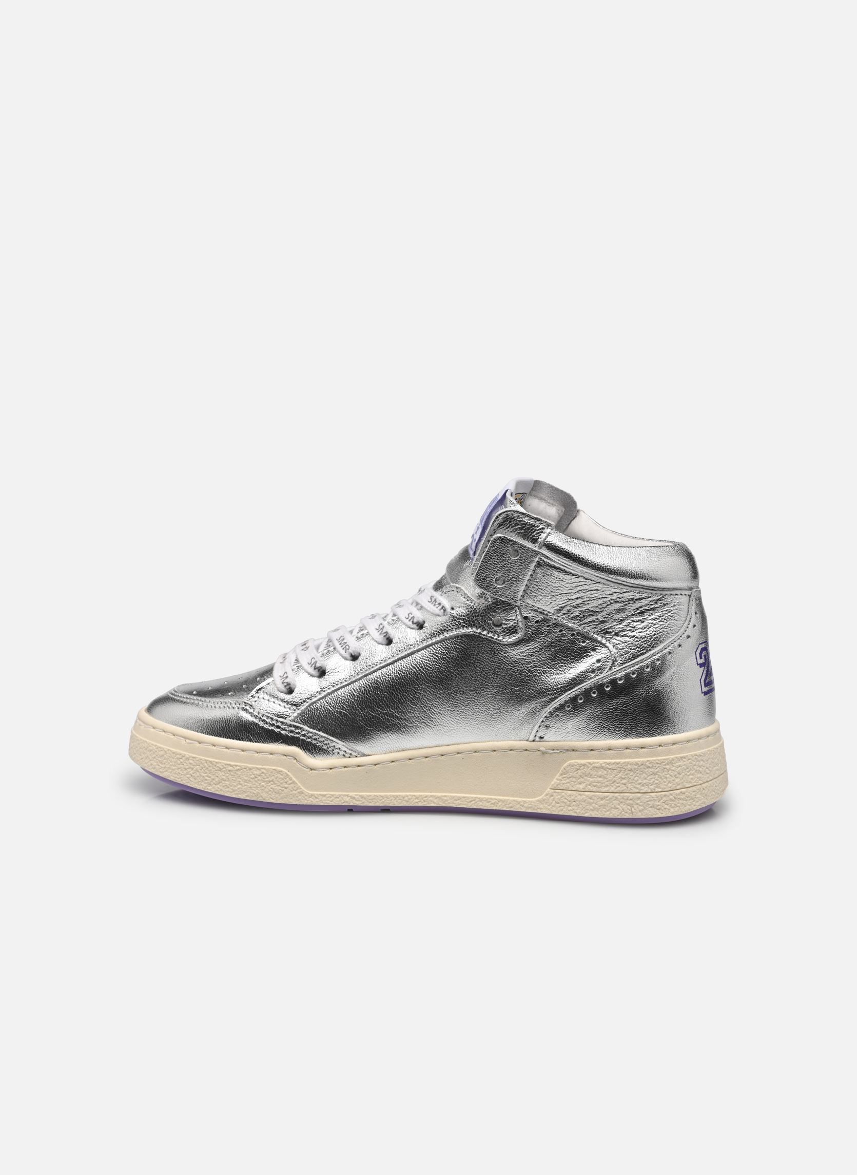 Knöchelhohe Sneaker Braga damen silber Semerdjian Knöchelhohe Sneaker Braga damen silber 11452