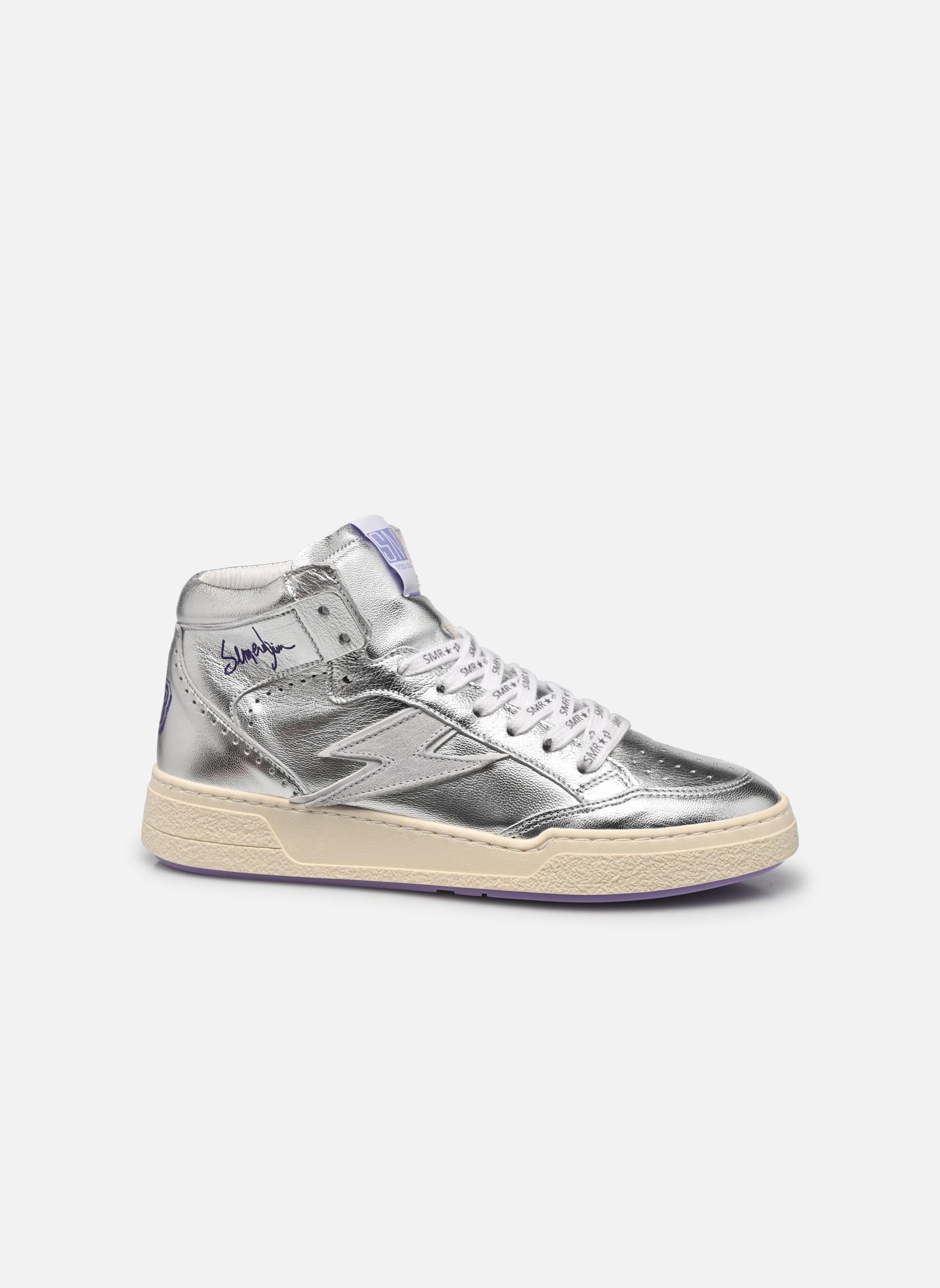 Knöchelhohe Sneaker Braga damen silber Semerdjian Knöchelhohe Sneaker Braga damen silber 11452