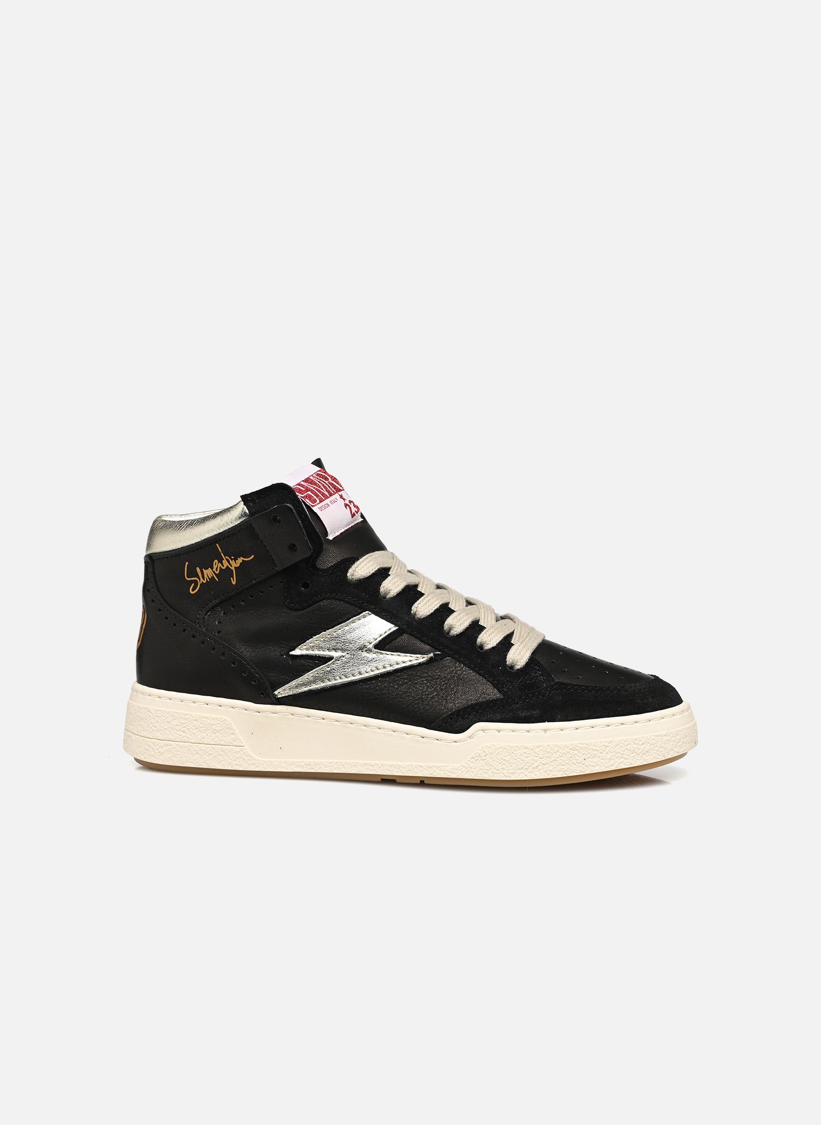 Baskets montantes Braga femme noir Semerdjian Baskets montantes Braga femme noir A554