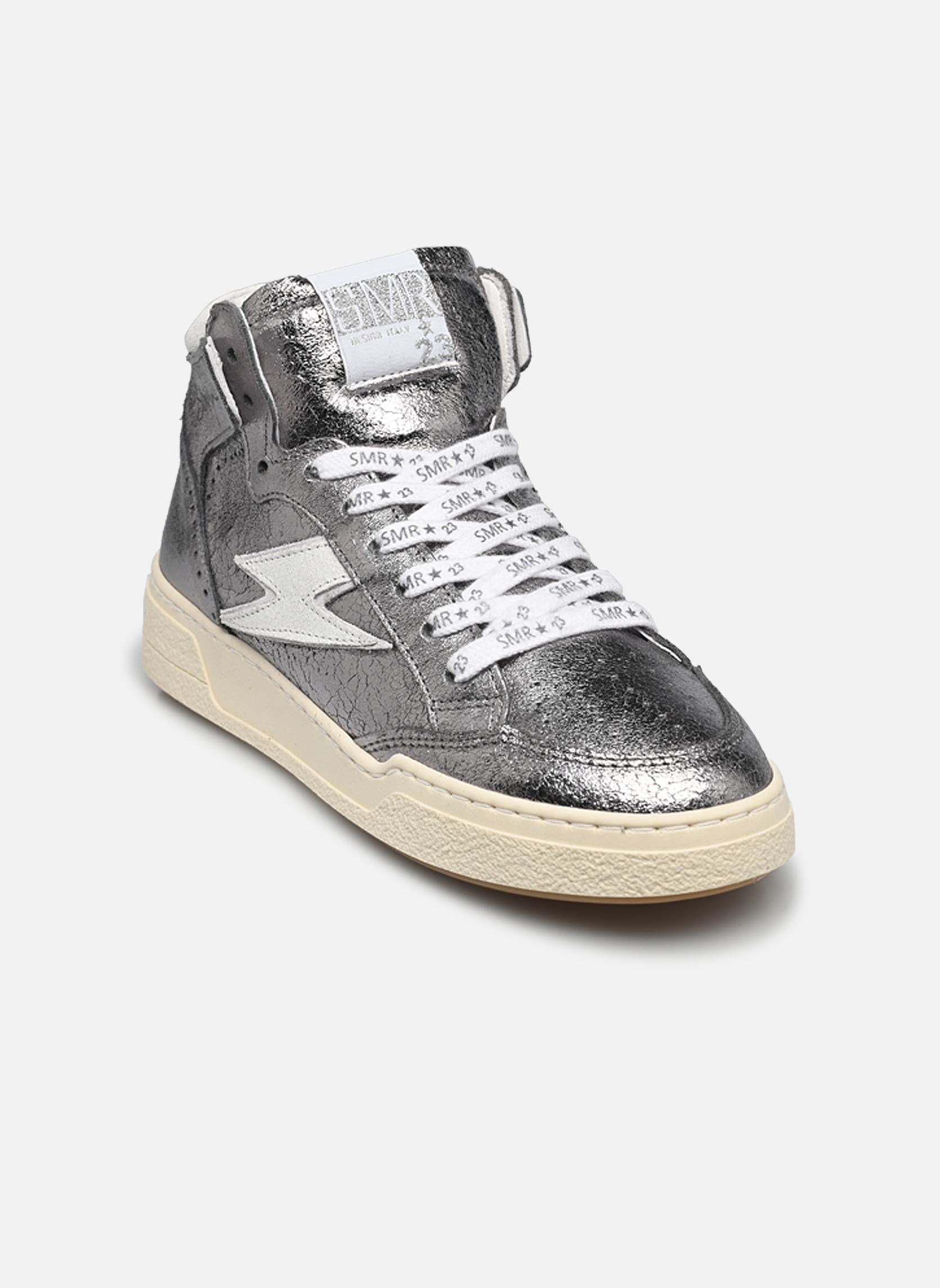 Knöchelhohe Sneaker Braga damen silber Semerdjian Knöchelhohe Sneaker Braga damen silber A545