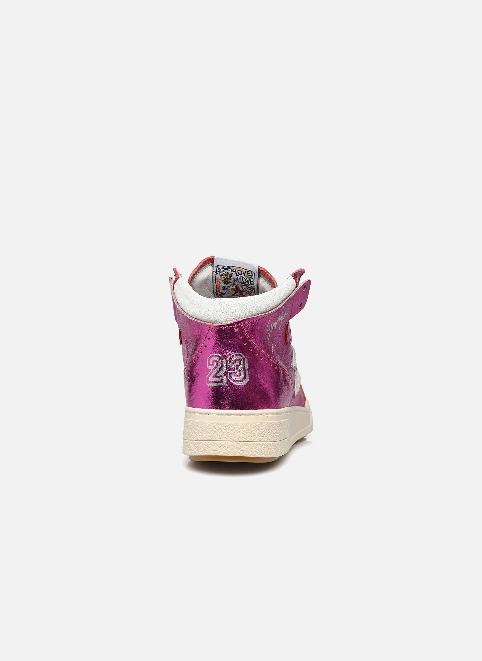 Zapatillas altas Braga mujer rosa Semerdjian Zapatillas altas Braga mujer rosa A539