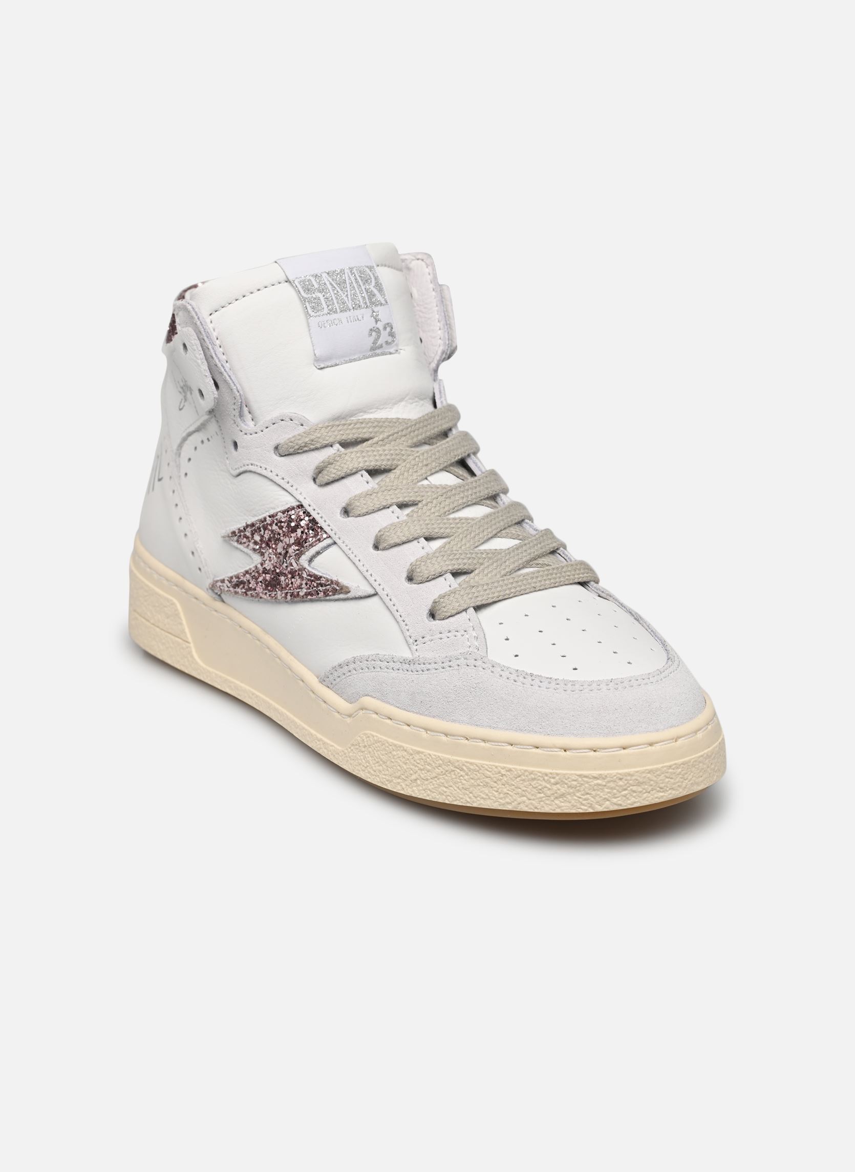Knöchelhohe Sneaker Braga damen weiß Semerdjian Knöchelhohe Sneaker Braga damen weiß B691
