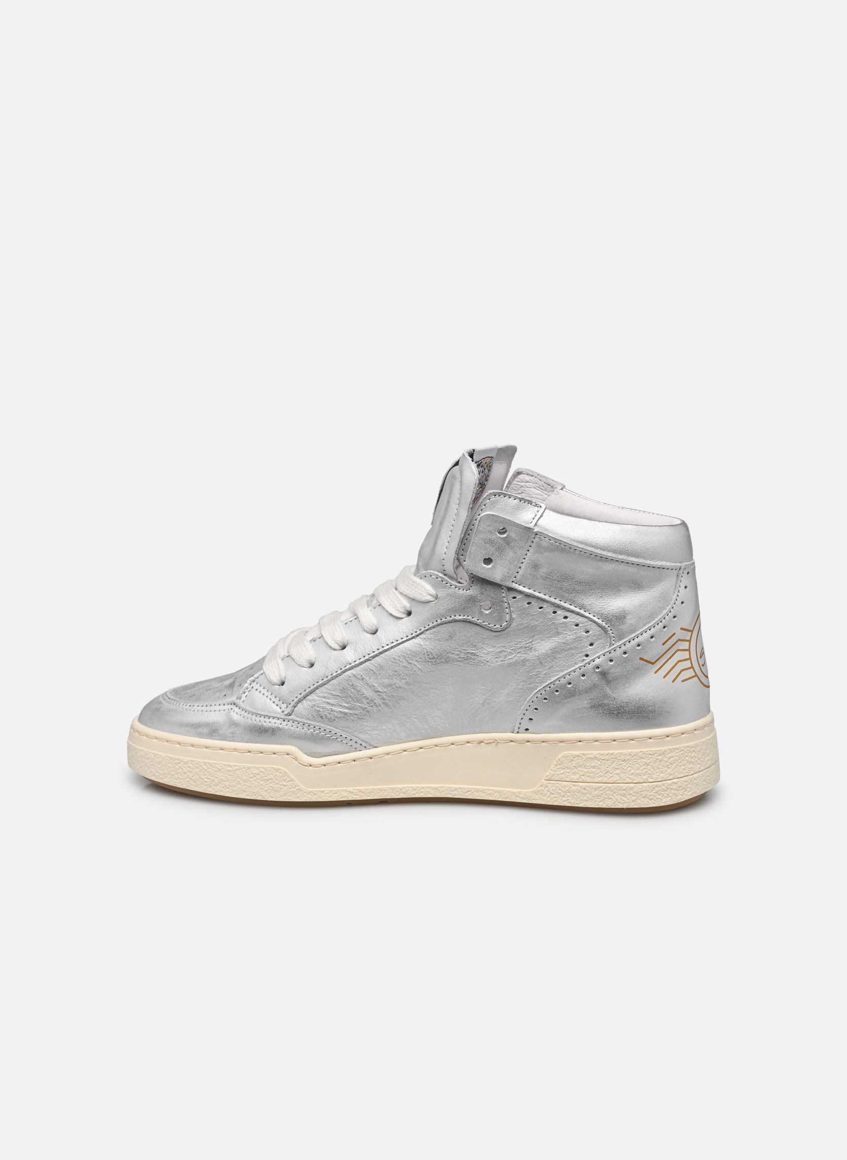Hoge sneakers Braga dames zilver Semerdjian Hoge sneakers Braga dames zilver B449
