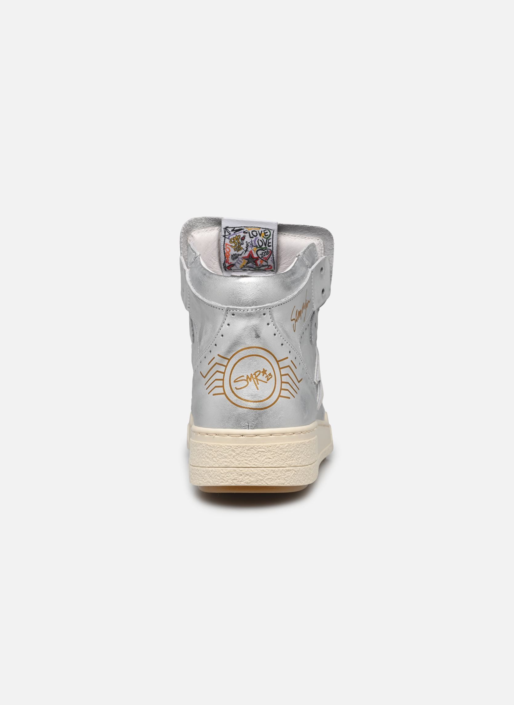 Hoge sneakers Braga dames zilver Semerdjian Hoge sneakers Braga dames zilver B449
