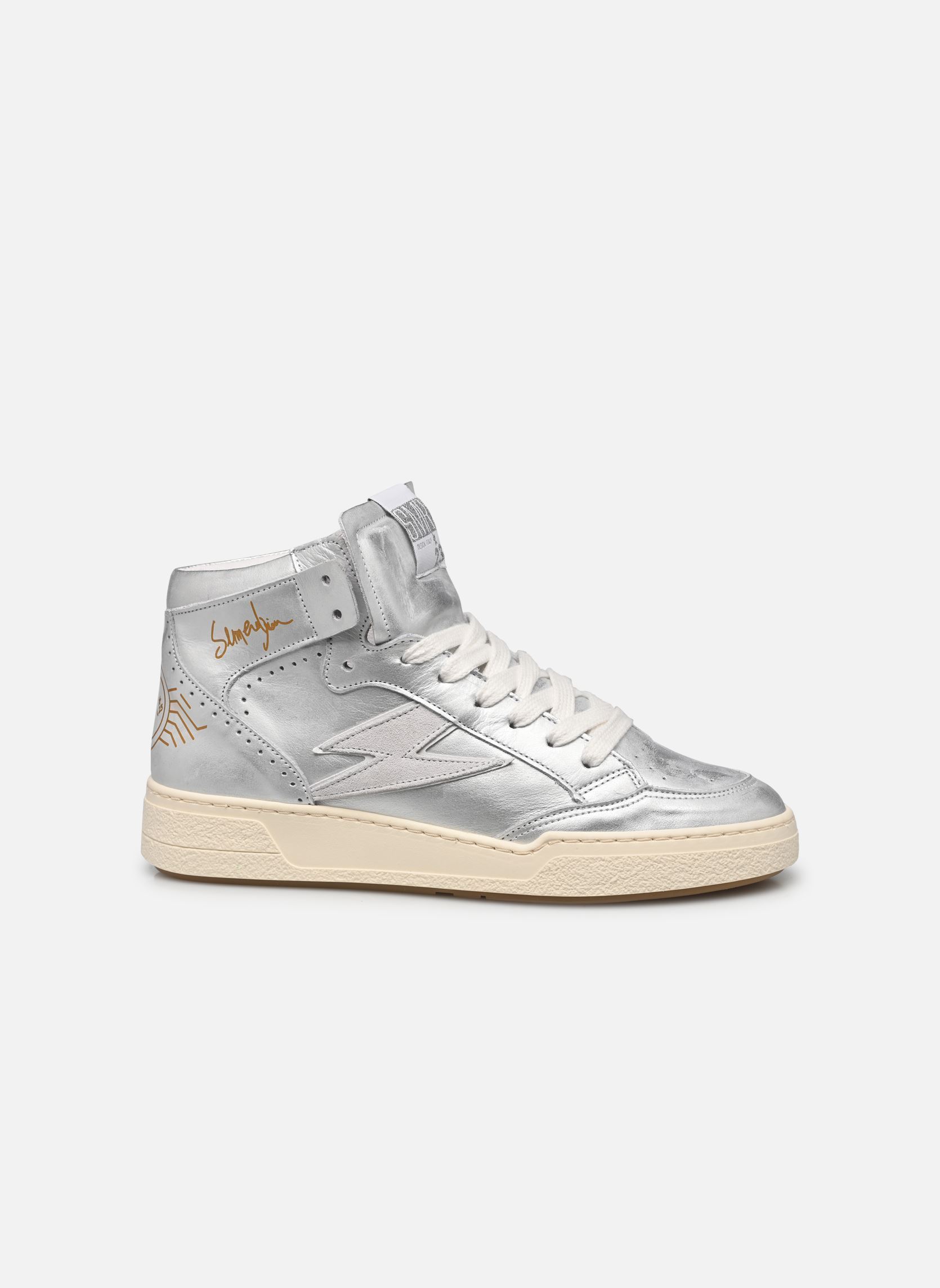 Hoge sneakers Braga dames zilver Semerdjian Hoge sneakers Braga dames zilver B449