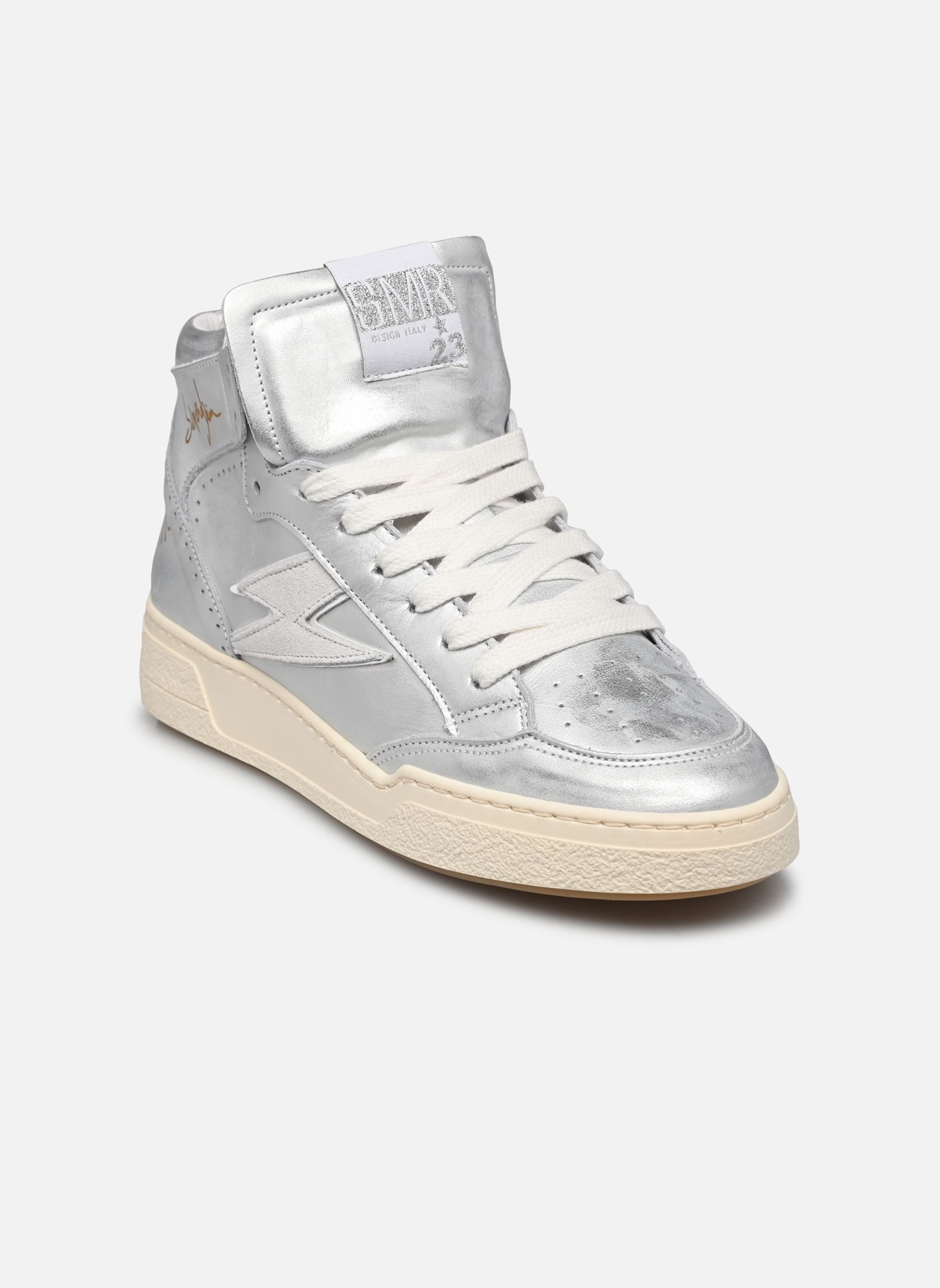 Hoge sneakers Braga dames zilver Semerdjian Hoge sneakers Braga dames zilver B449