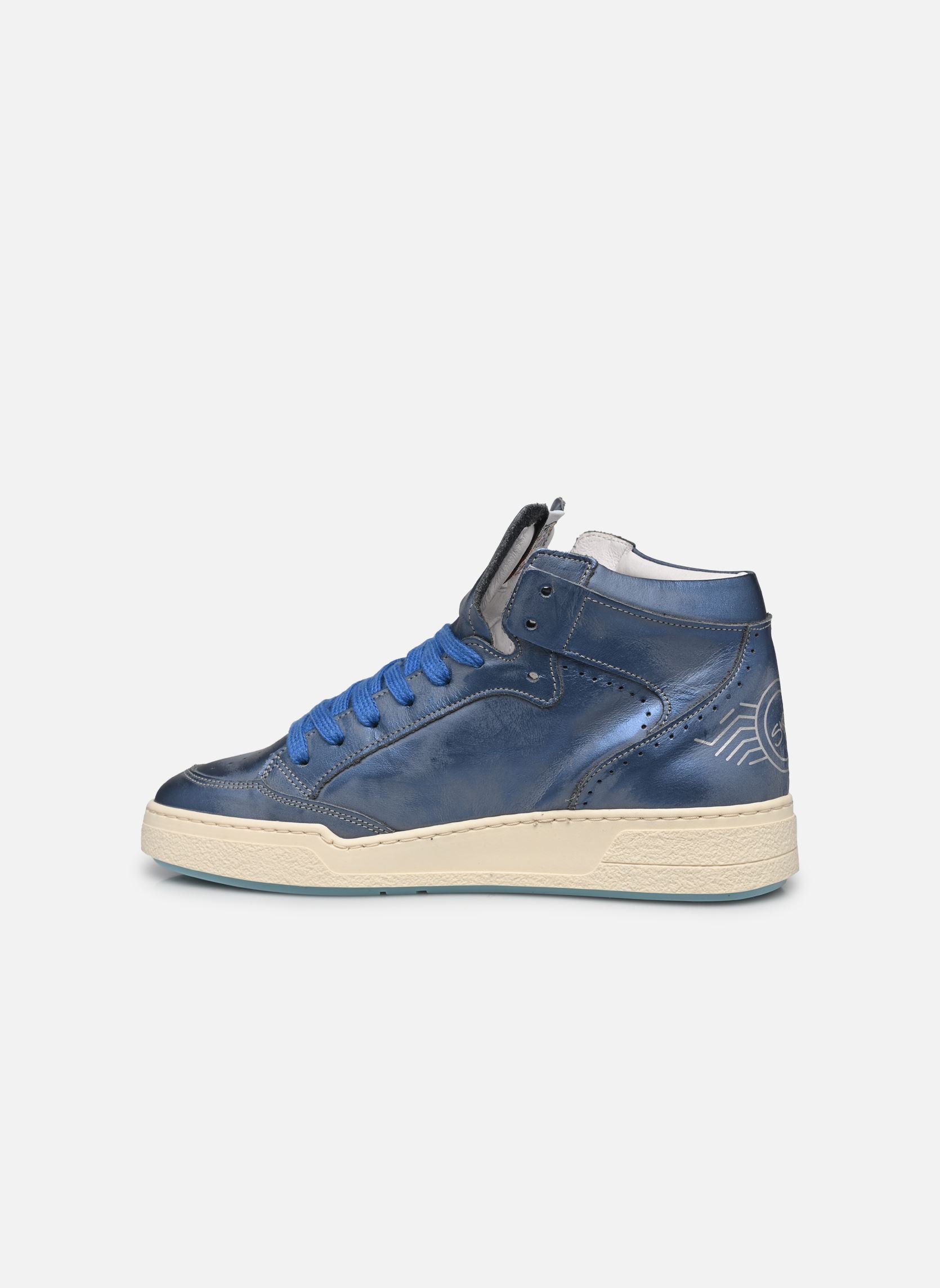 Baskets montantes Braga femme bleu Semerdjian Baskets montantes Braga femme bleu B452