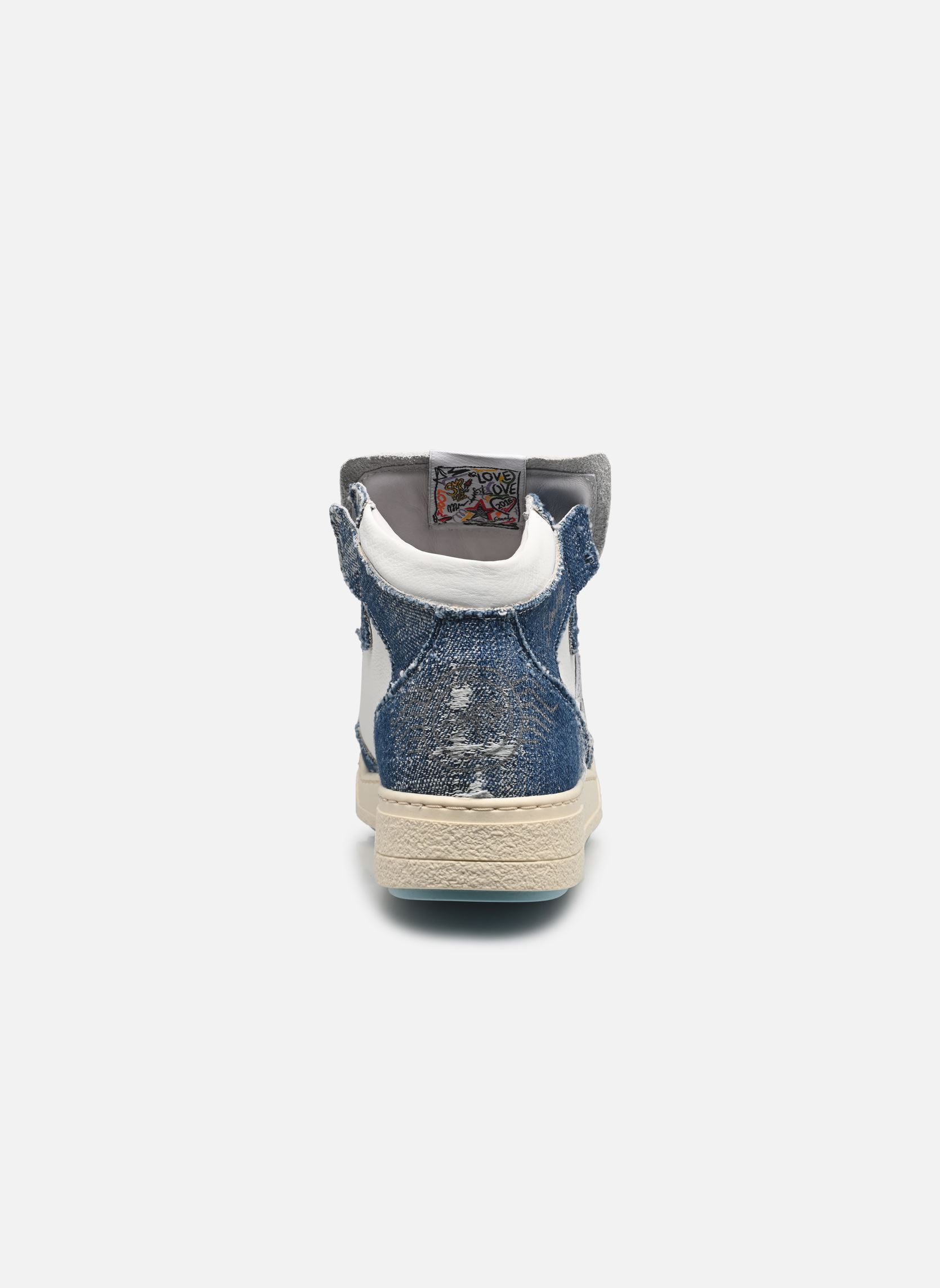 Hoge sneakers Braga dames wit Semerdjian Hoge sneakers Braga dames wit B464