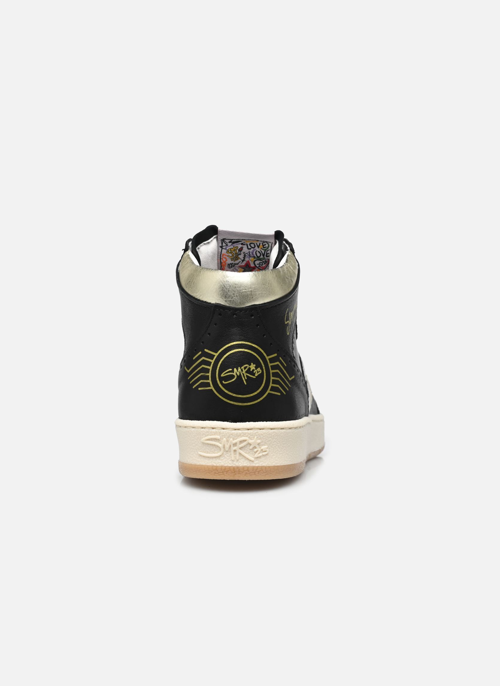 Baskets montantes Braga femme noir Semerdjian Baskets montantes Braga femme noir C778