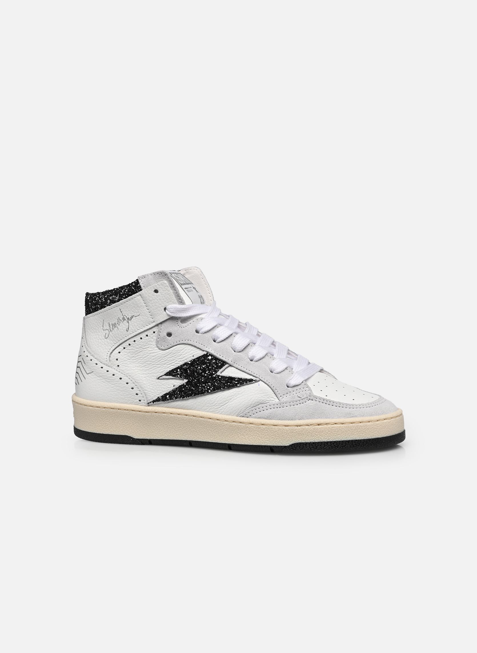 Baskets montantes Braga femme blanc Semerdjian Baskets montantes Braga femme blanc D135