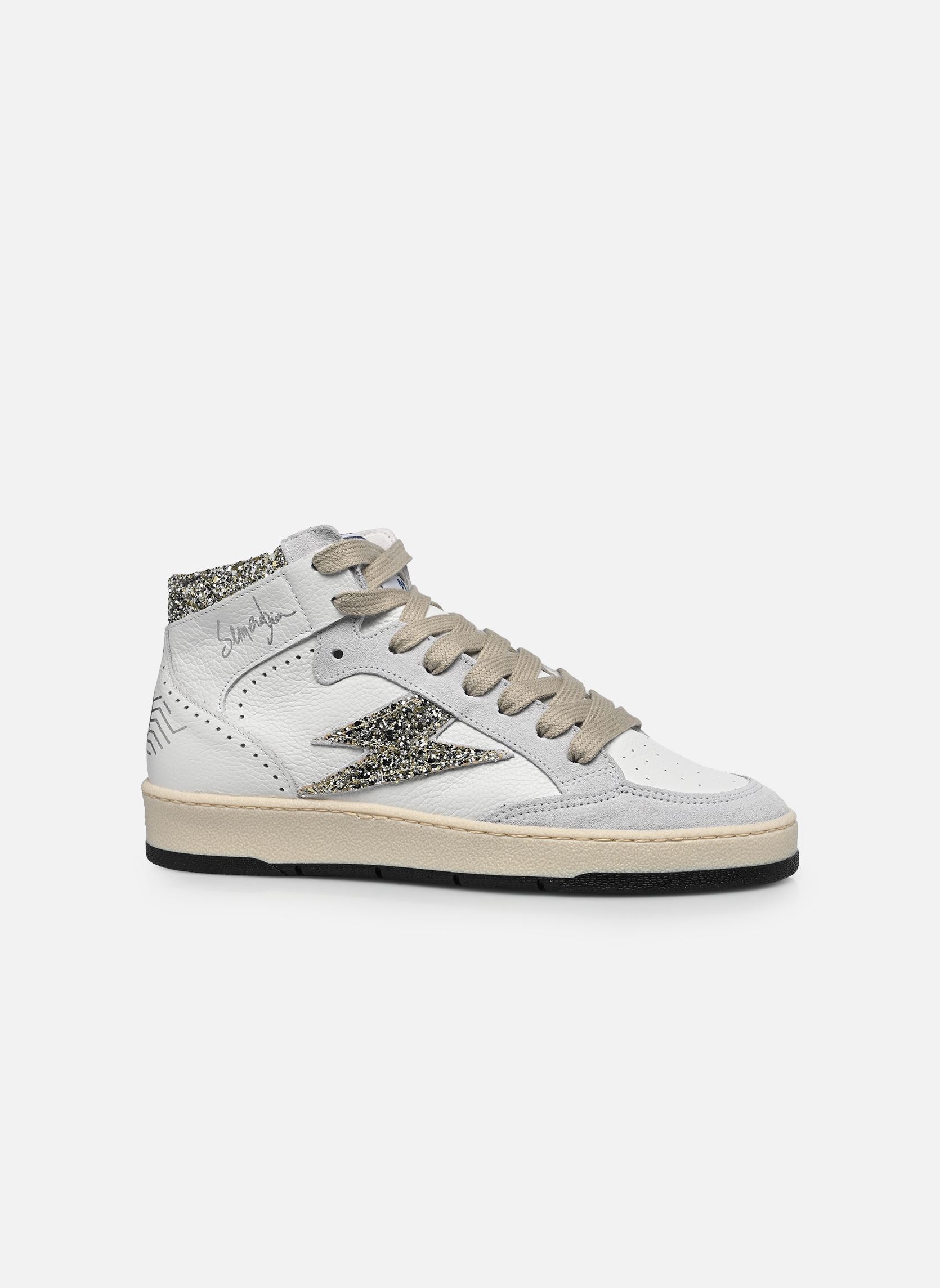 Hoge sneakers Braga dames wit Semerdjian Hoge sneakers Braga dames wit D137