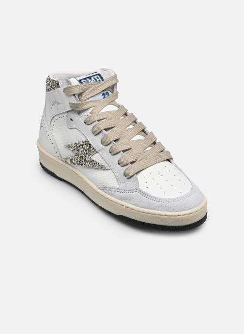 Semerdjian Baskets montantes Braga femme blanc