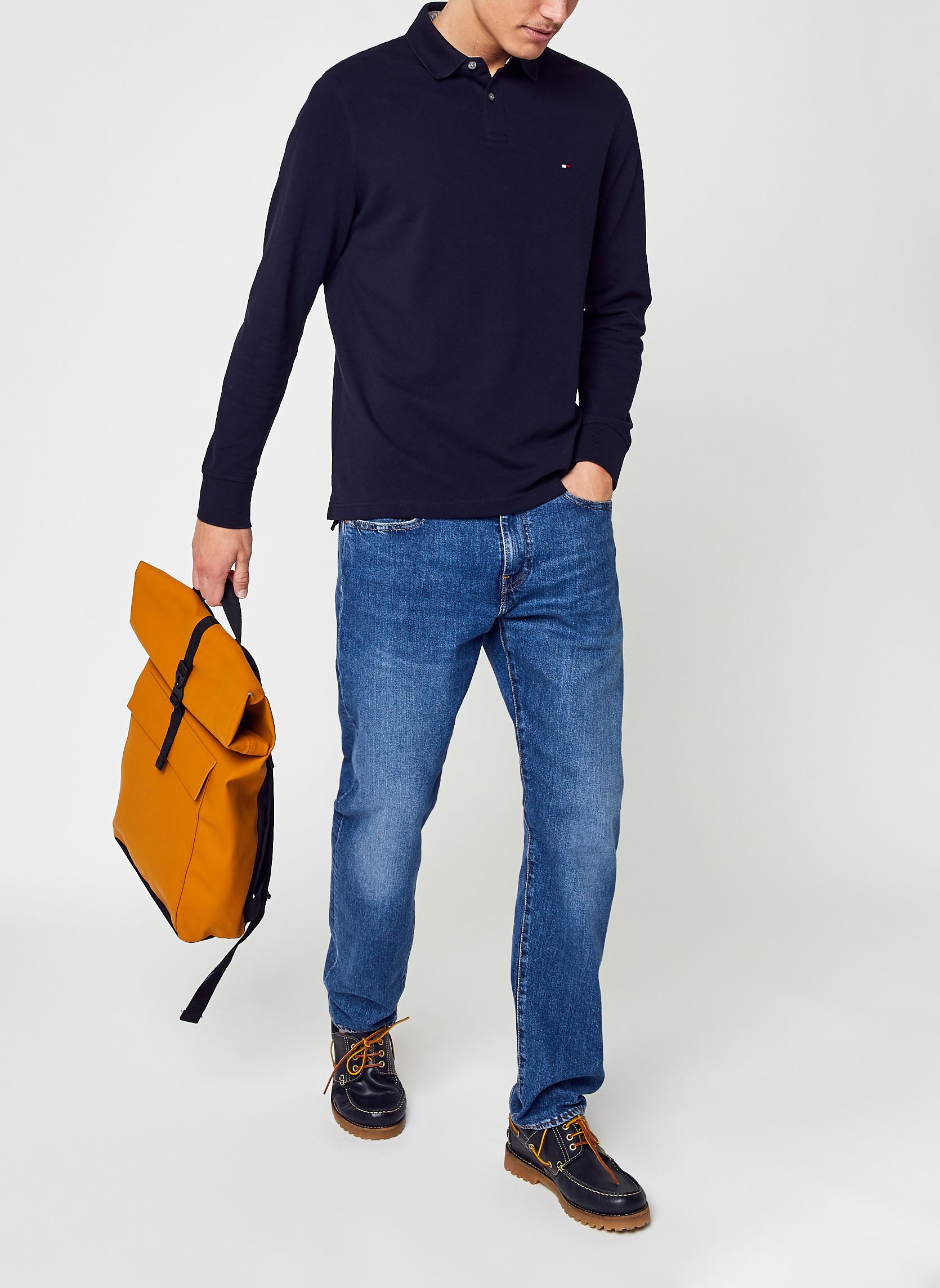 Poloshirts 1985 Regular Ls Polo herren blau Tommy Hilfiger Poloshirts 1985 Regular Ls Polo herren blau NAVY BLUE