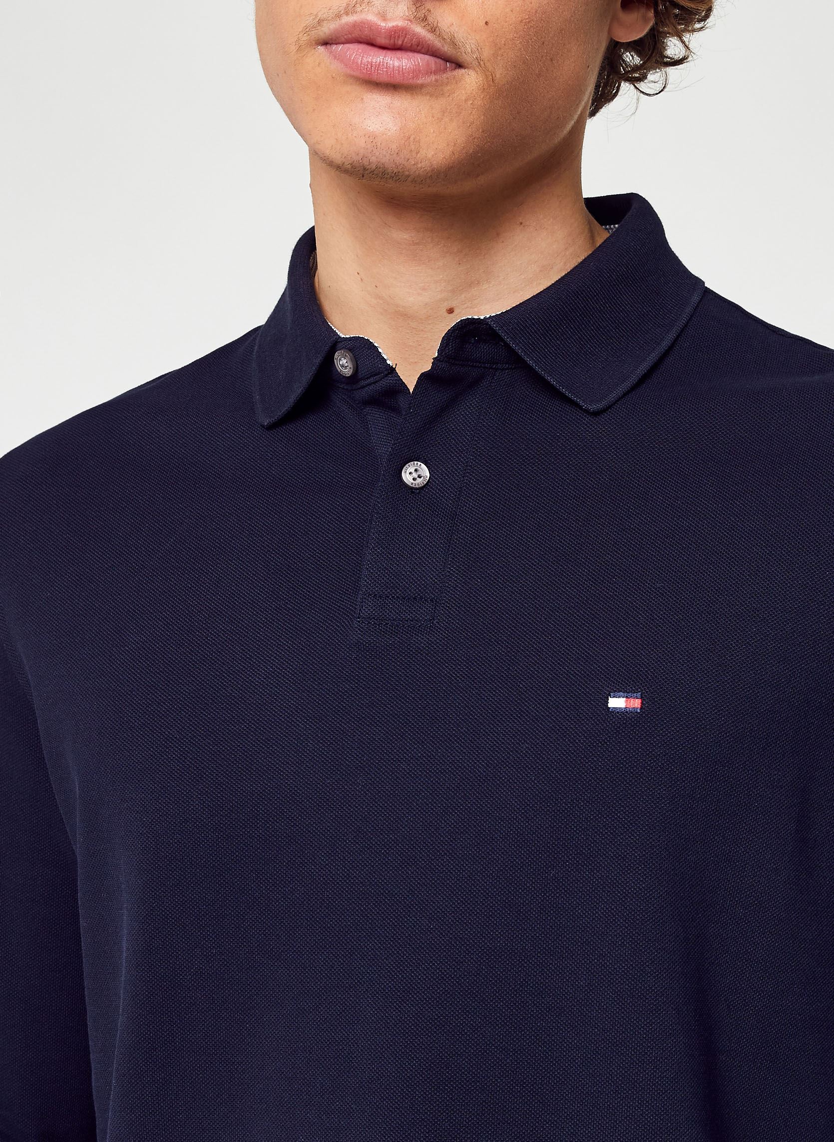 Poloshirts 1985 Regular Ls Polo herren blau Tommy Hilfiger Poloshirts 1985 Regular Ls Polo herren blau NAVY BLUE