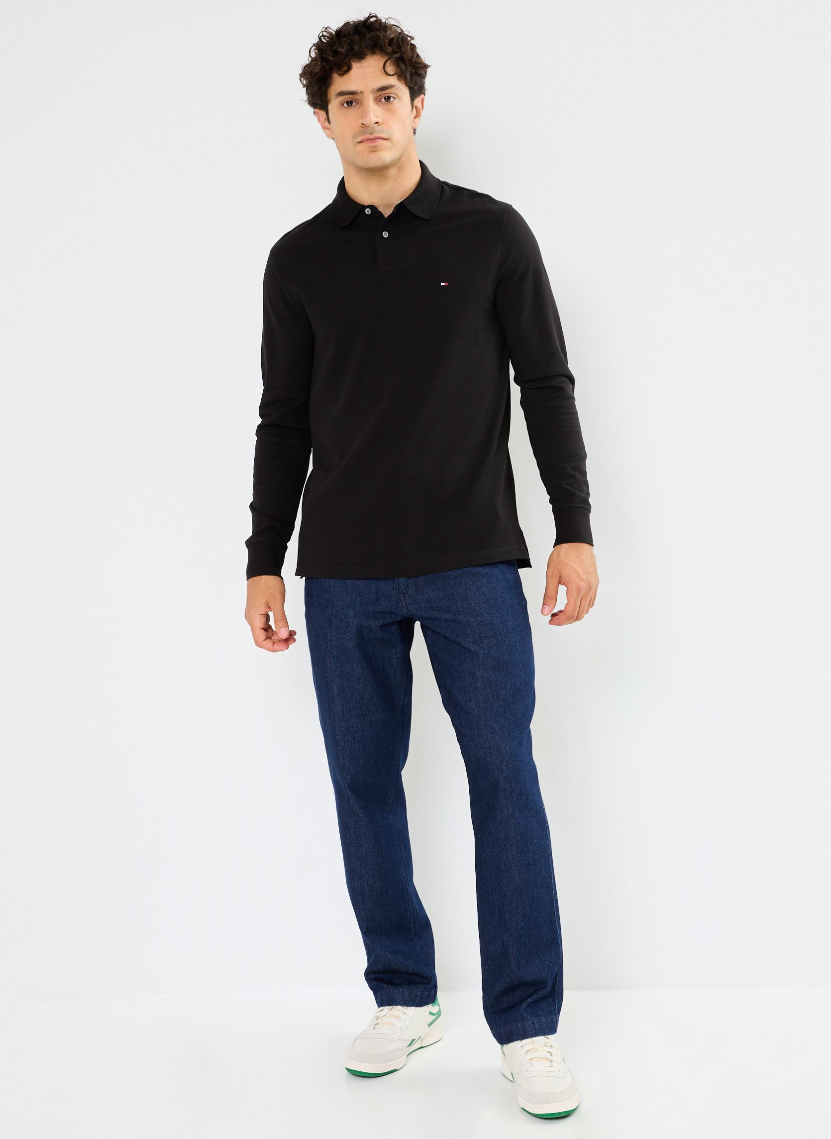 Poloshirts 1985 Regular Ls Polo herren schwarz Tommy Hilfiger Poloshirts 1985 Regular Ls Polo herren schwarz BLACK