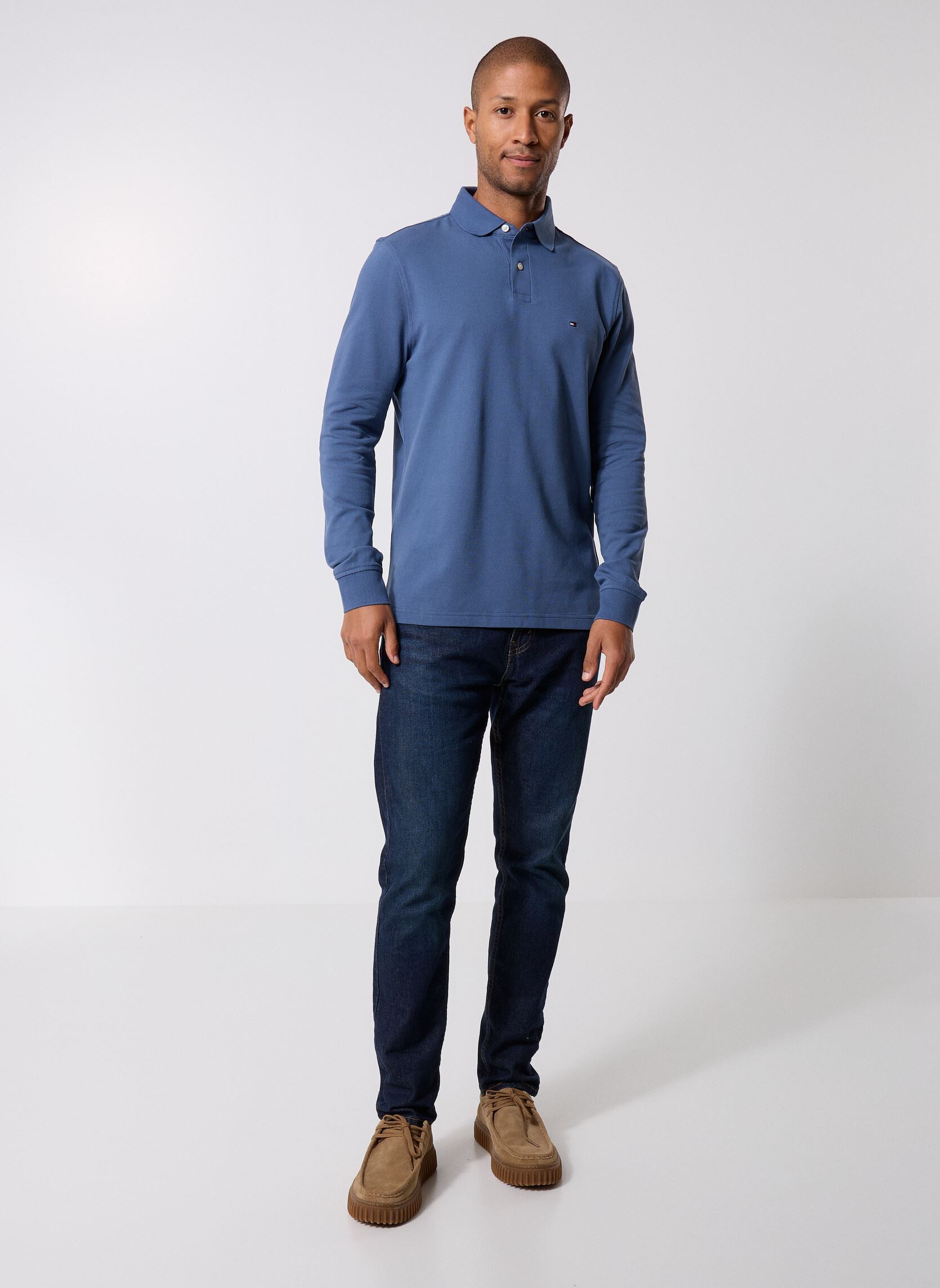 Poloshirts 1985 Regular Ls Polo herren blau Tommy Hilfiger Poloshirts 1985 Regular Ls Polo herren blau AEGEAN SEA