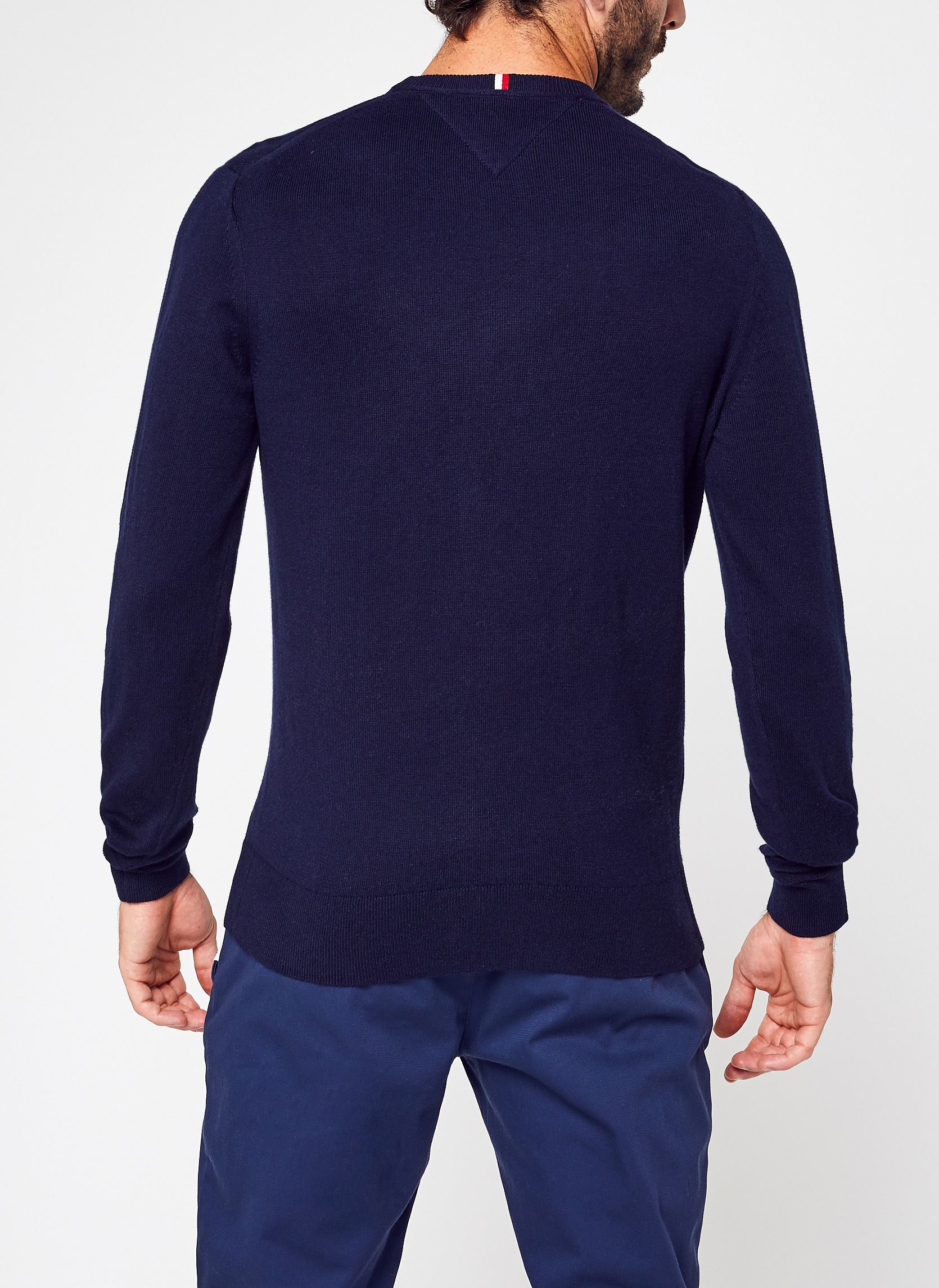 Pulls Pima Org Ctn Cashmere Crew Neck homme bleu Tommy Hilfiger Pulls Pima Org Ctn Cashmere Crew Neck homme bleu NAVY BLUE