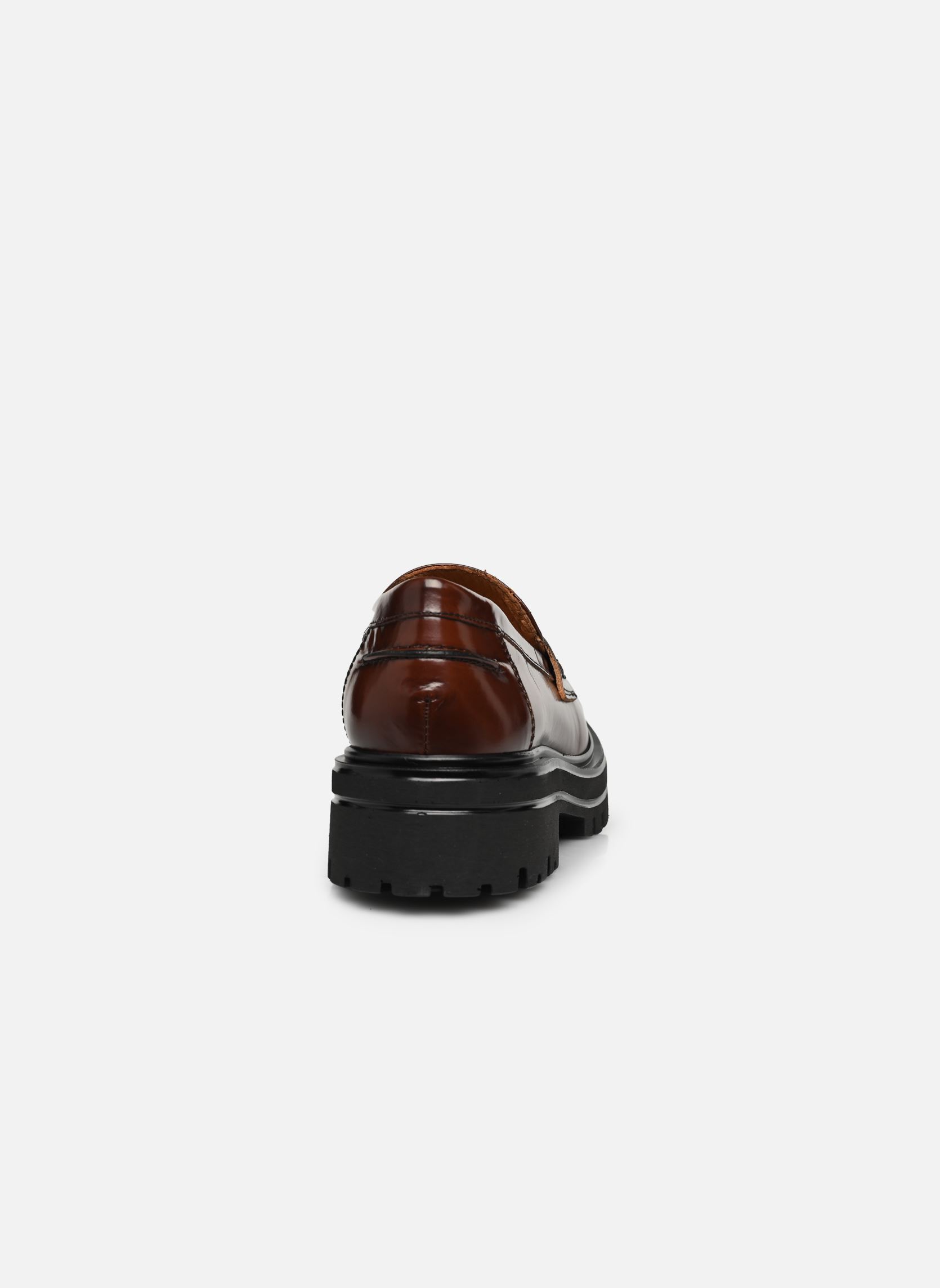 Mocassins ALFI dames bruin Jonak Mocassins ALFI dames bruin CUIR MARRON