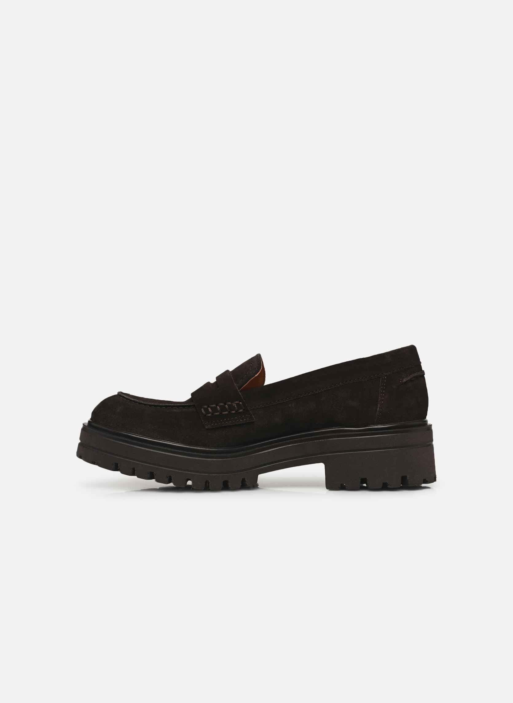 Mocassins ALFI femme marron Jonak Mocassins ALFI femme marron MARRON FONCÉ