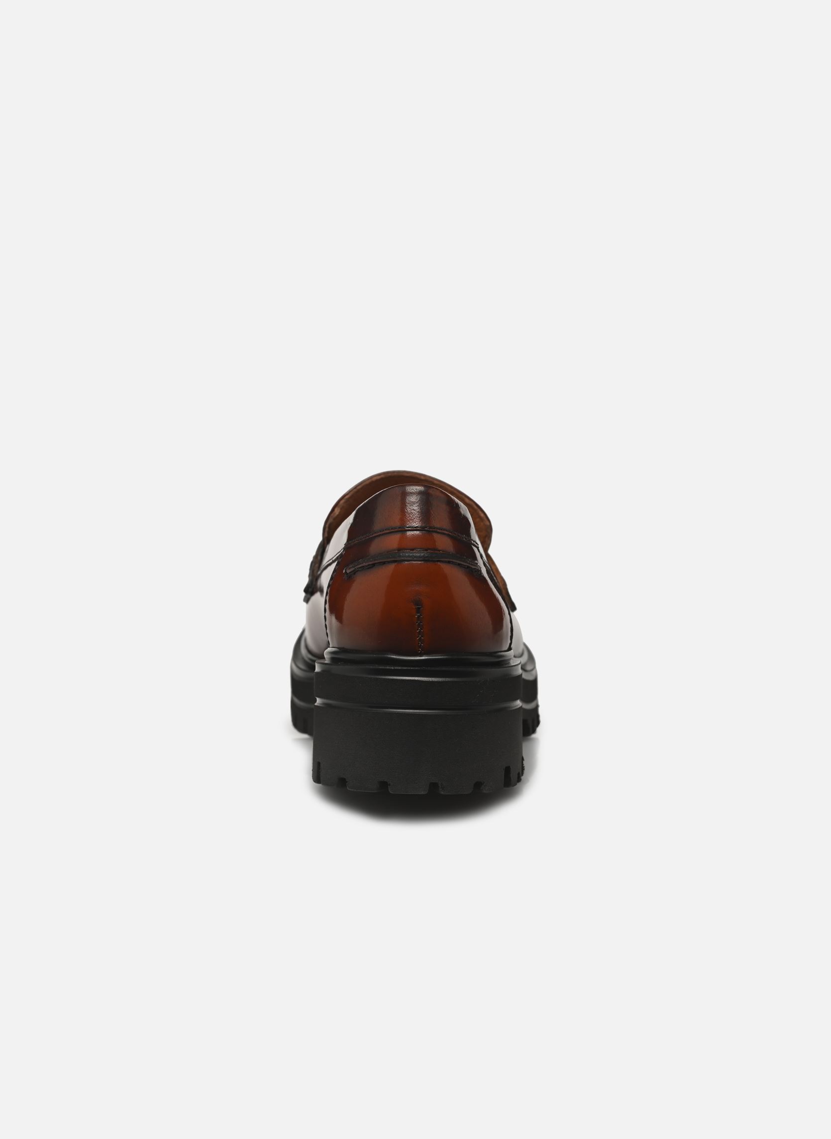 Mocassins ALFI dames bruin Jonak Mocassins ALFI dames bruin CUIR GLACE MARRON