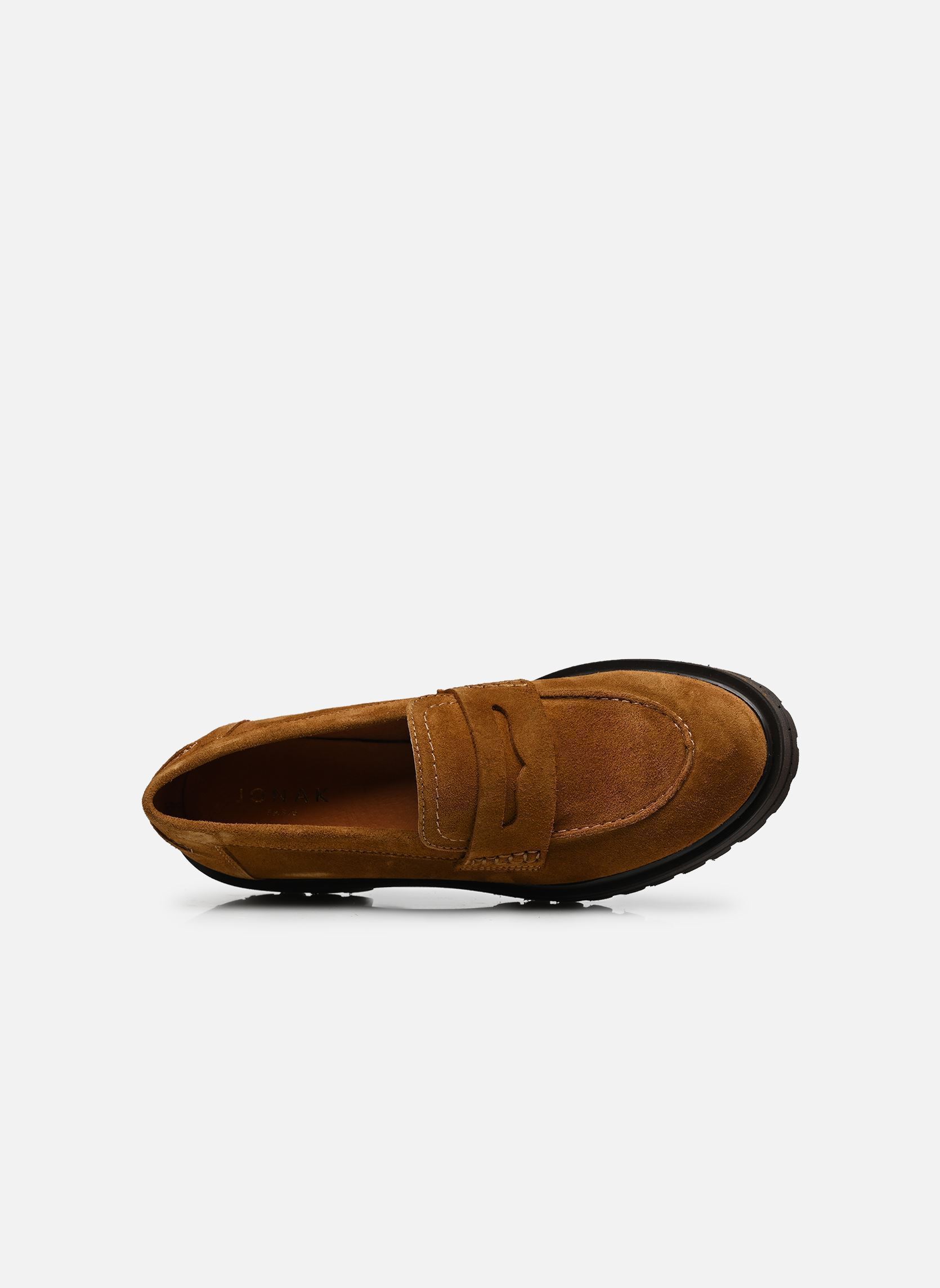 Mocassins ALFI dames bruin Jonak Mocassins ALFI dames bruin CROUTE COGNAC
