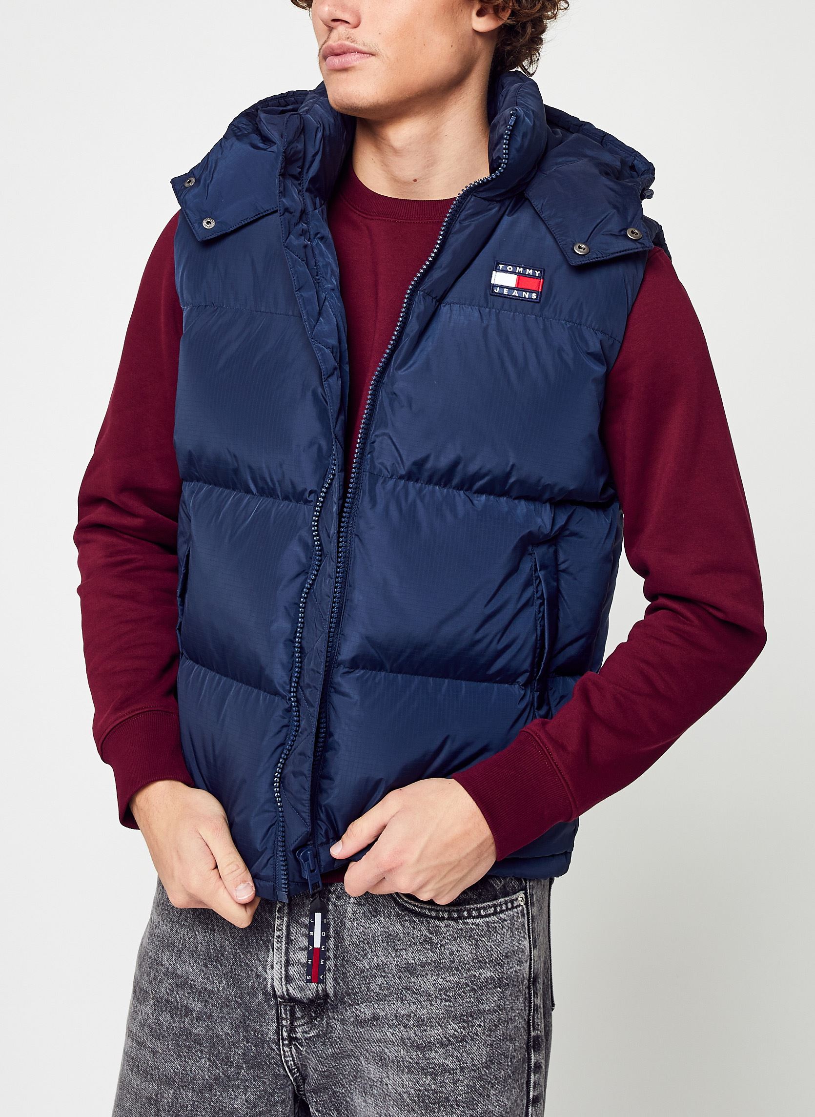 Vêtements Tommy Jeans Tjm Alaska Vest pour Accessoires - vue 2