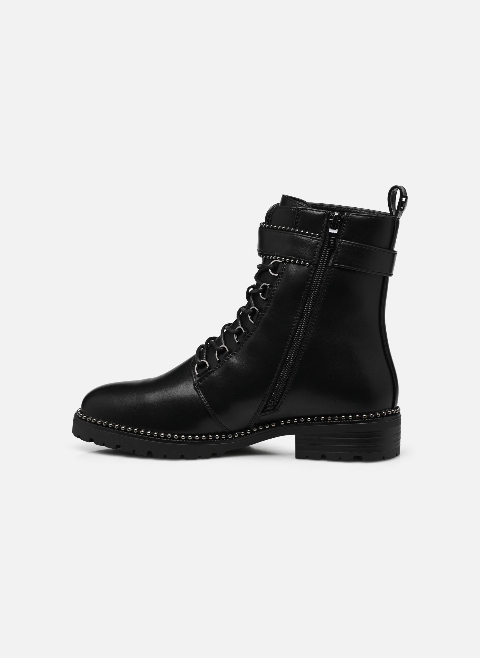 Bottines à lacets ELMA femme noir LPB -LES PETITES BOMBES Bottines à lacets ELMA femme noir NOIR PU