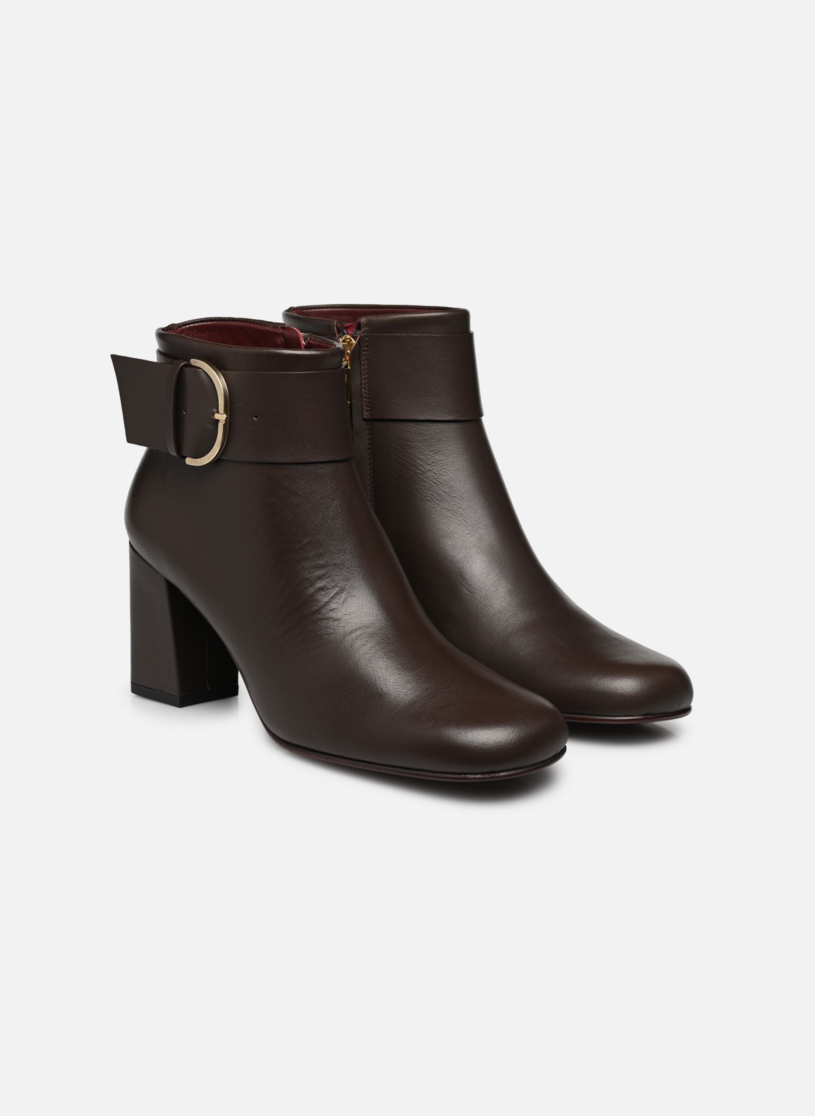 Bottines basses Beck femme marron Avril Gau Bottines basses Beck femme marron VEAU ECORCE