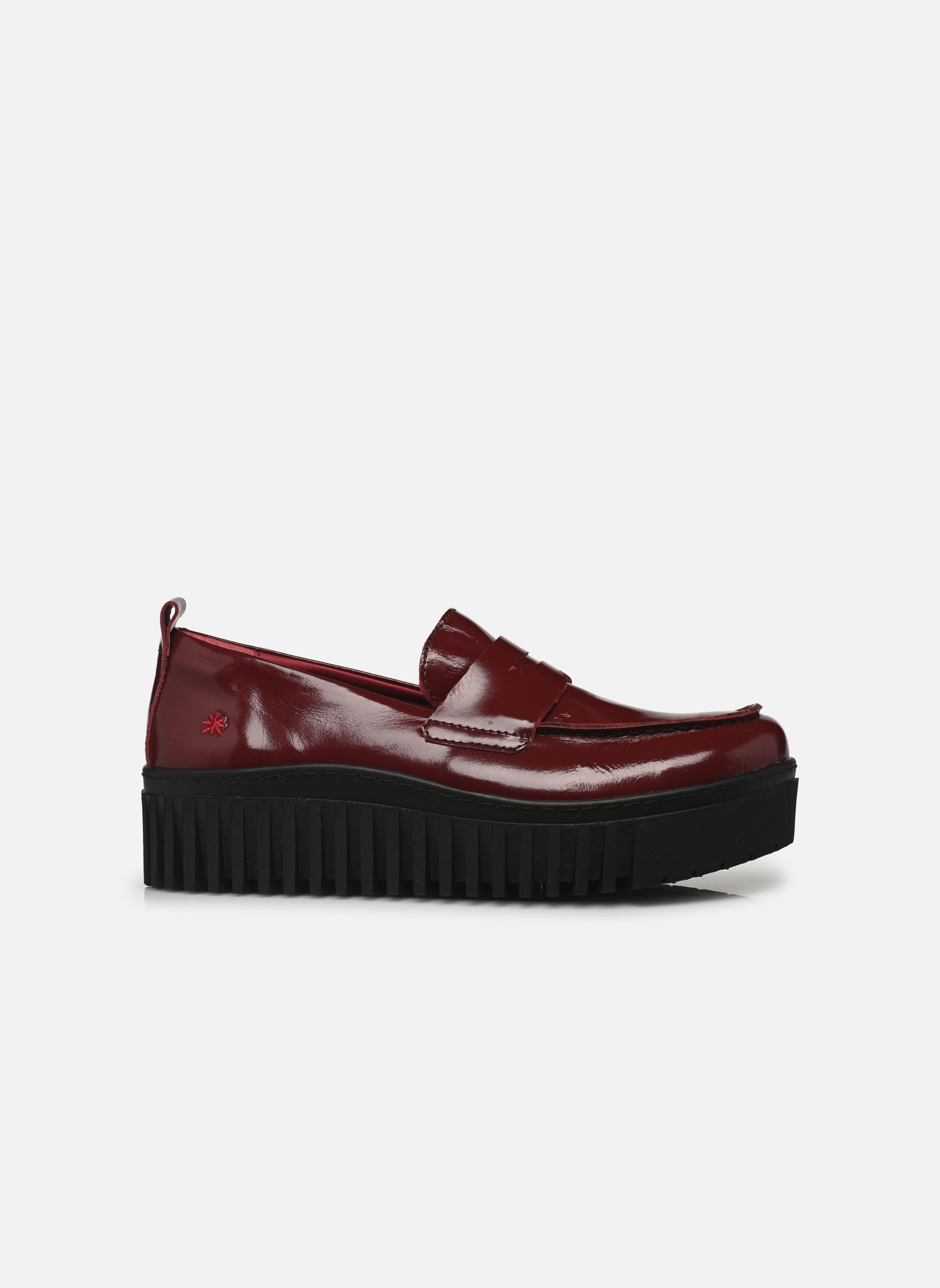 Mocassins BRIGHTON 1530 femme bordeaux Art Mocassins BRIGHTON 1530 femme bordeaux Burdeos Shinny