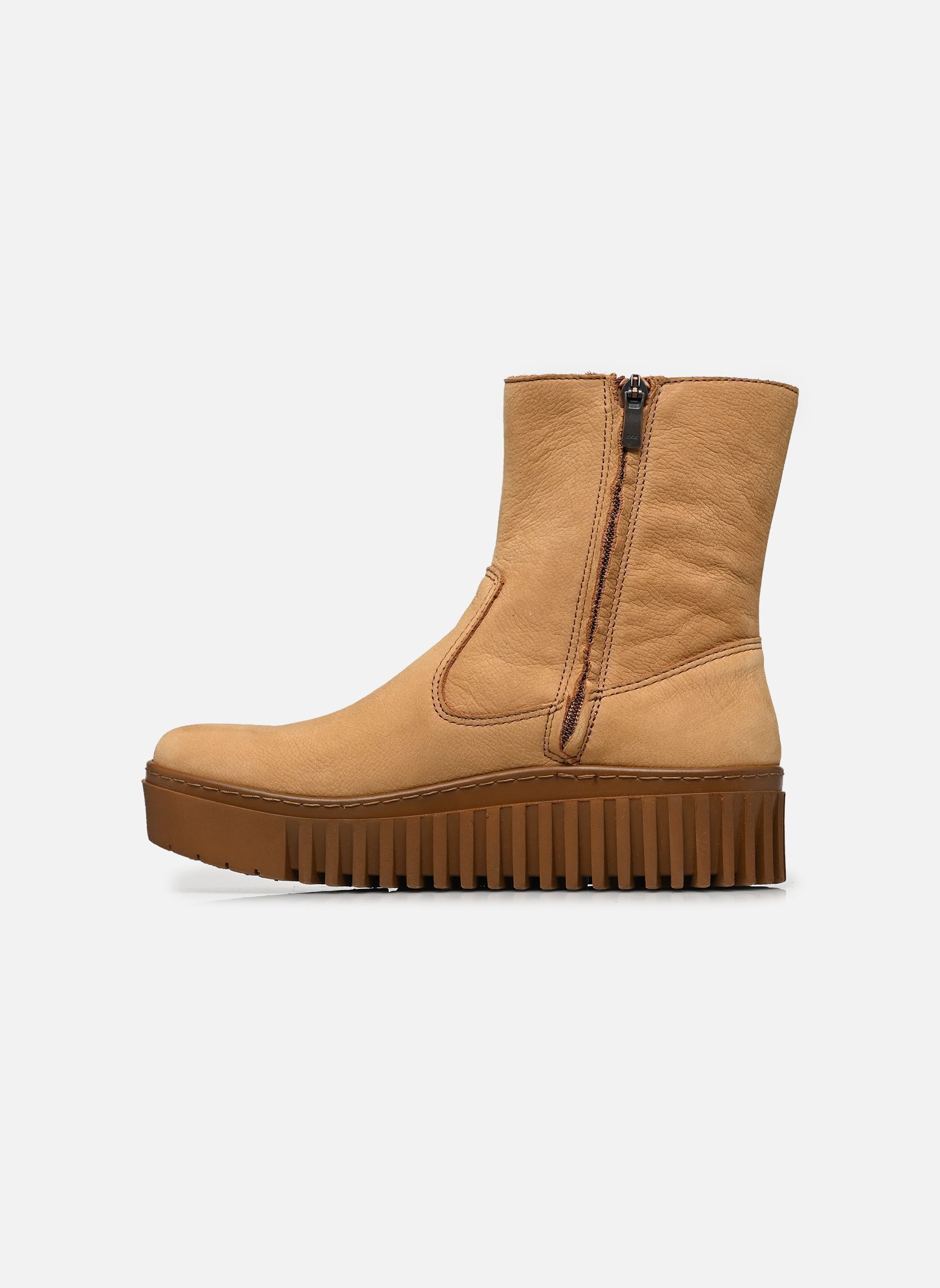 Niedrige Ankle Boots BRIGHTON 1531 damen braun Art Niedrige Ankle Boots BRIGHTON 1531 damen braun KARAMEL