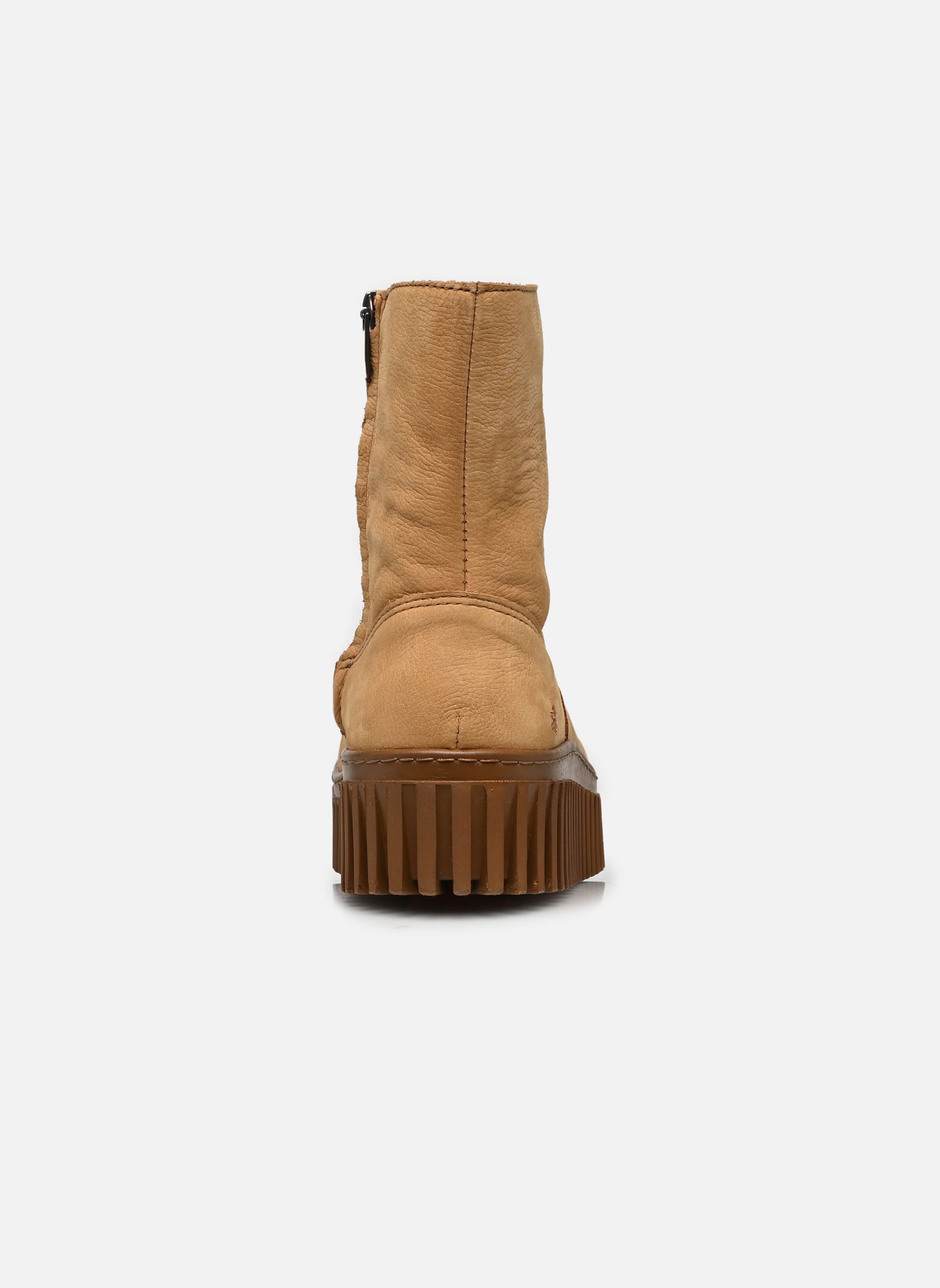 Niedrige Ankle Boots BRIGHTON 1531 damen braun Art Niedrige Ankle Boots BRIGHTON 1531 damen braun KARAMEL