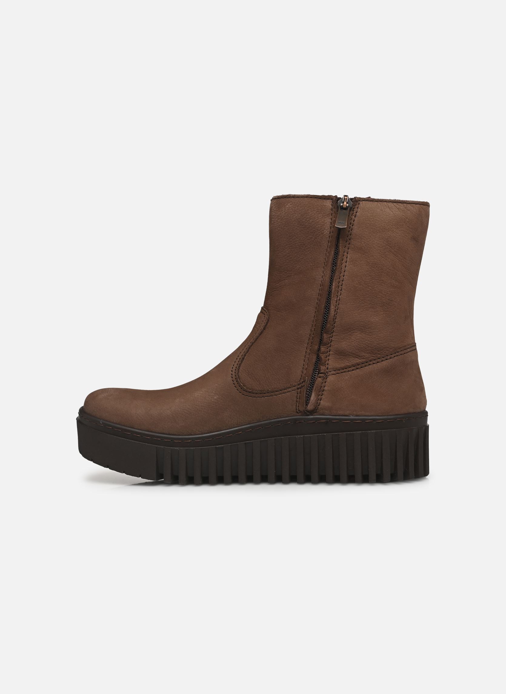 Niedrige Ankle Boots BRIGHTON 1531 damen braun Art Niedrige Ankle Boots BRIGHTON 1531 damen braun NOBUCK BROWN