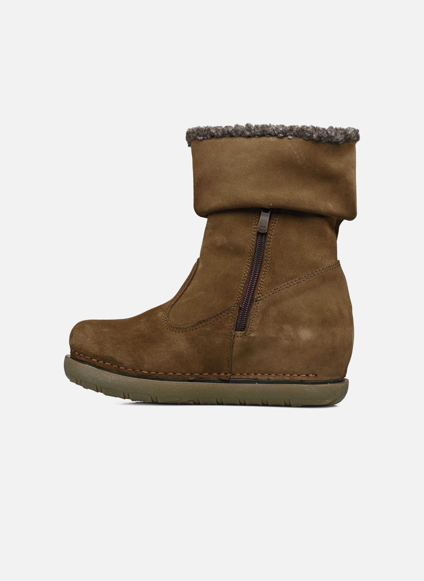 Gefütterte Stiefeletten KEA 1960 damen grün Art Gefütterte Stiefeletten KEA 1960 damen grün Kaki