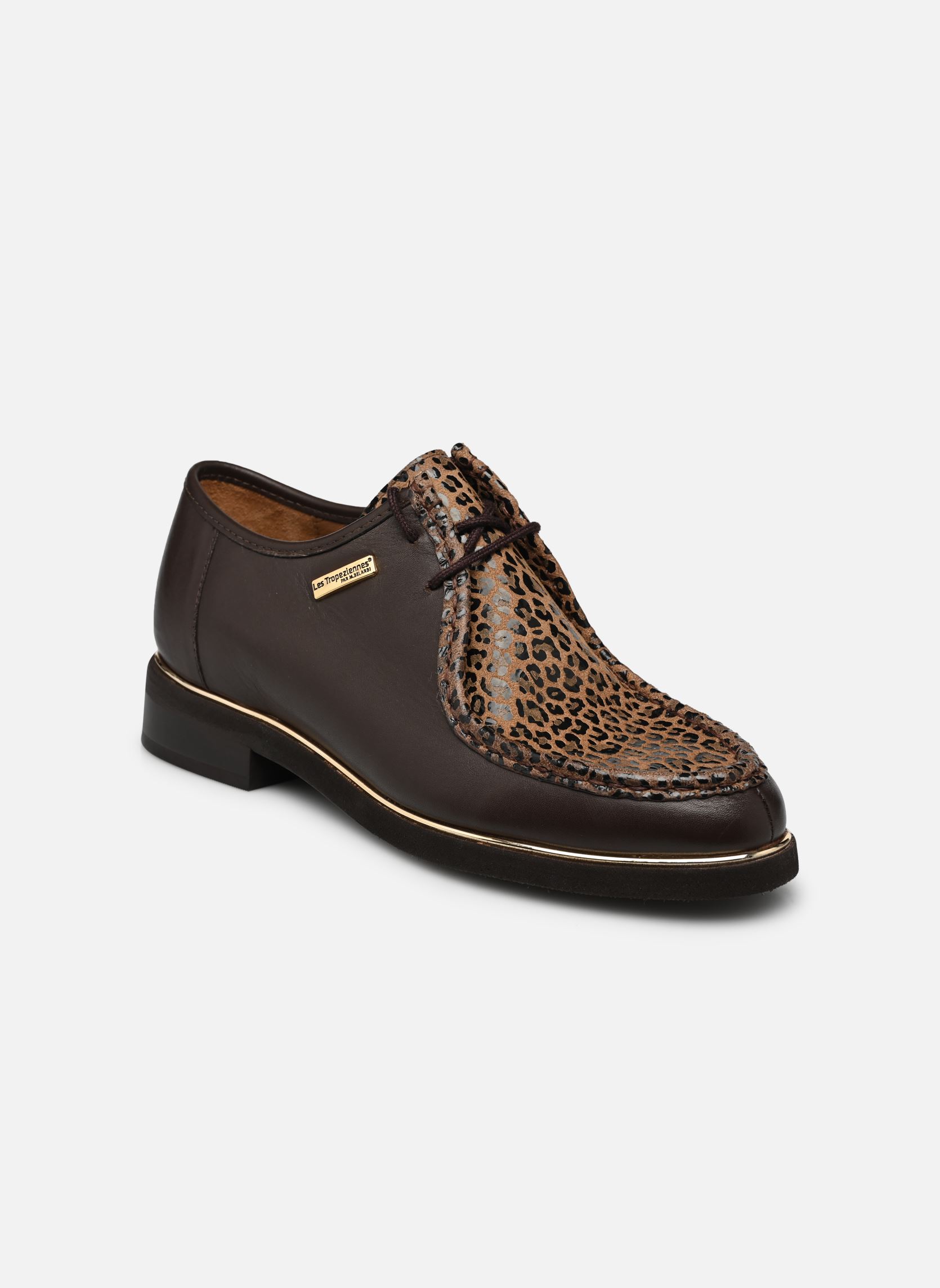 Derbies MOLLY femme marron Les Tropéziennes par M Belarbi Derbies MOLLY femme marron CHO/LEO