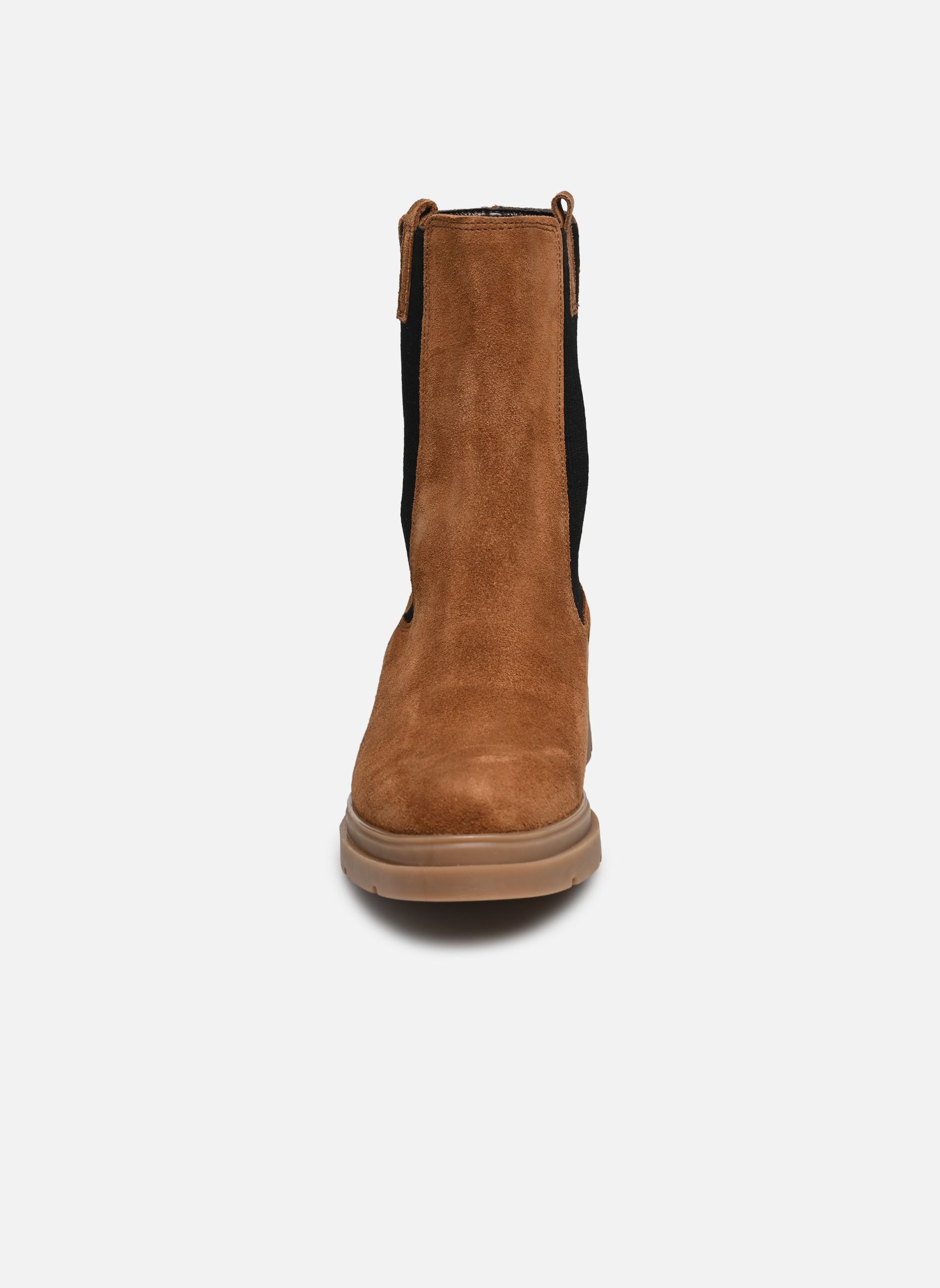Bottines basses SLAM femme marron Les Tropéziennes par M Belarbi Bottines basses SLAM femme marron CAMEL SUEDE