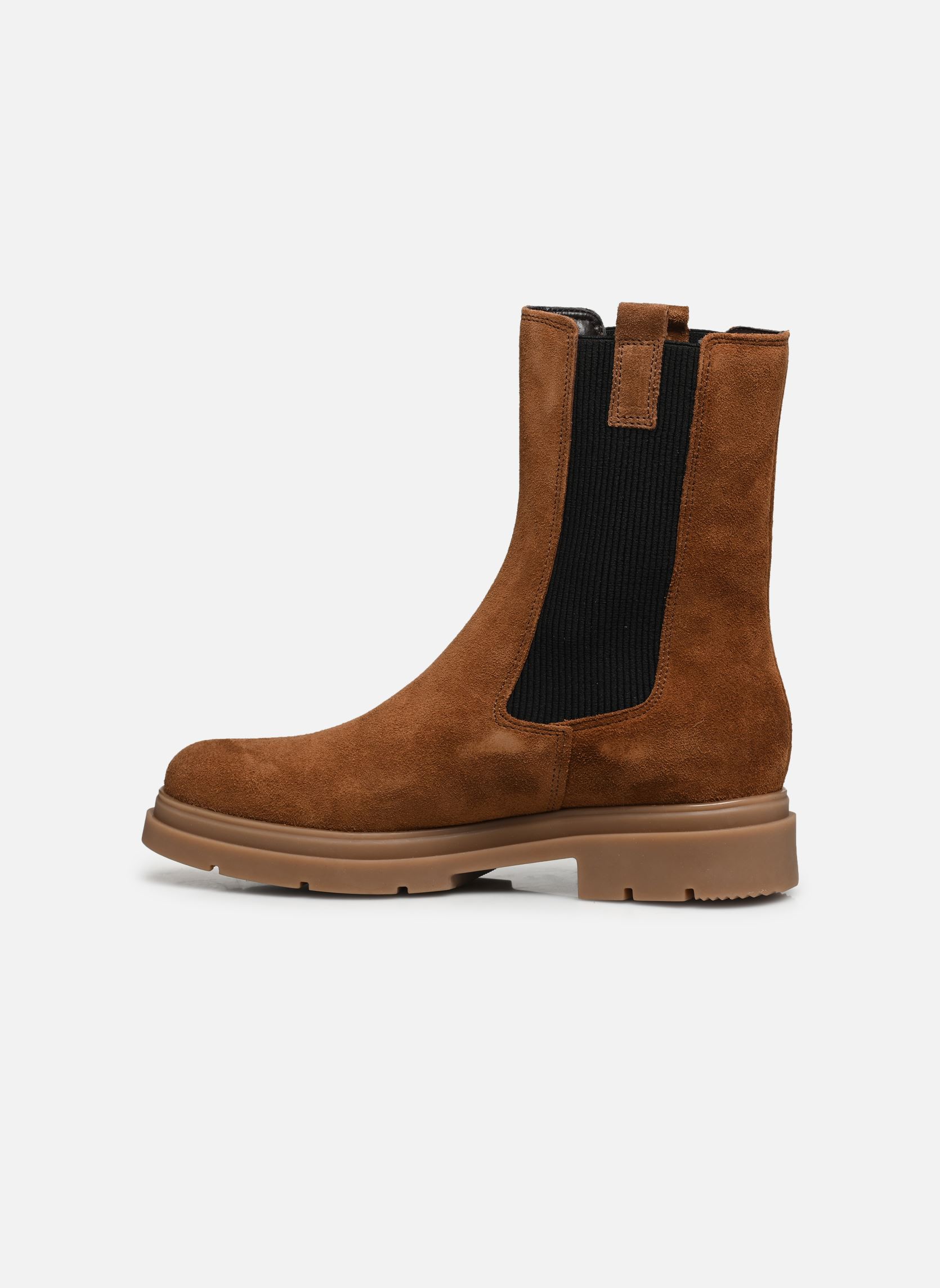 Bottines basses SLAM femme marron Les Tropéziennes par M Belarbi Bottines basses SLAM femme marron CAMEL SUEDE