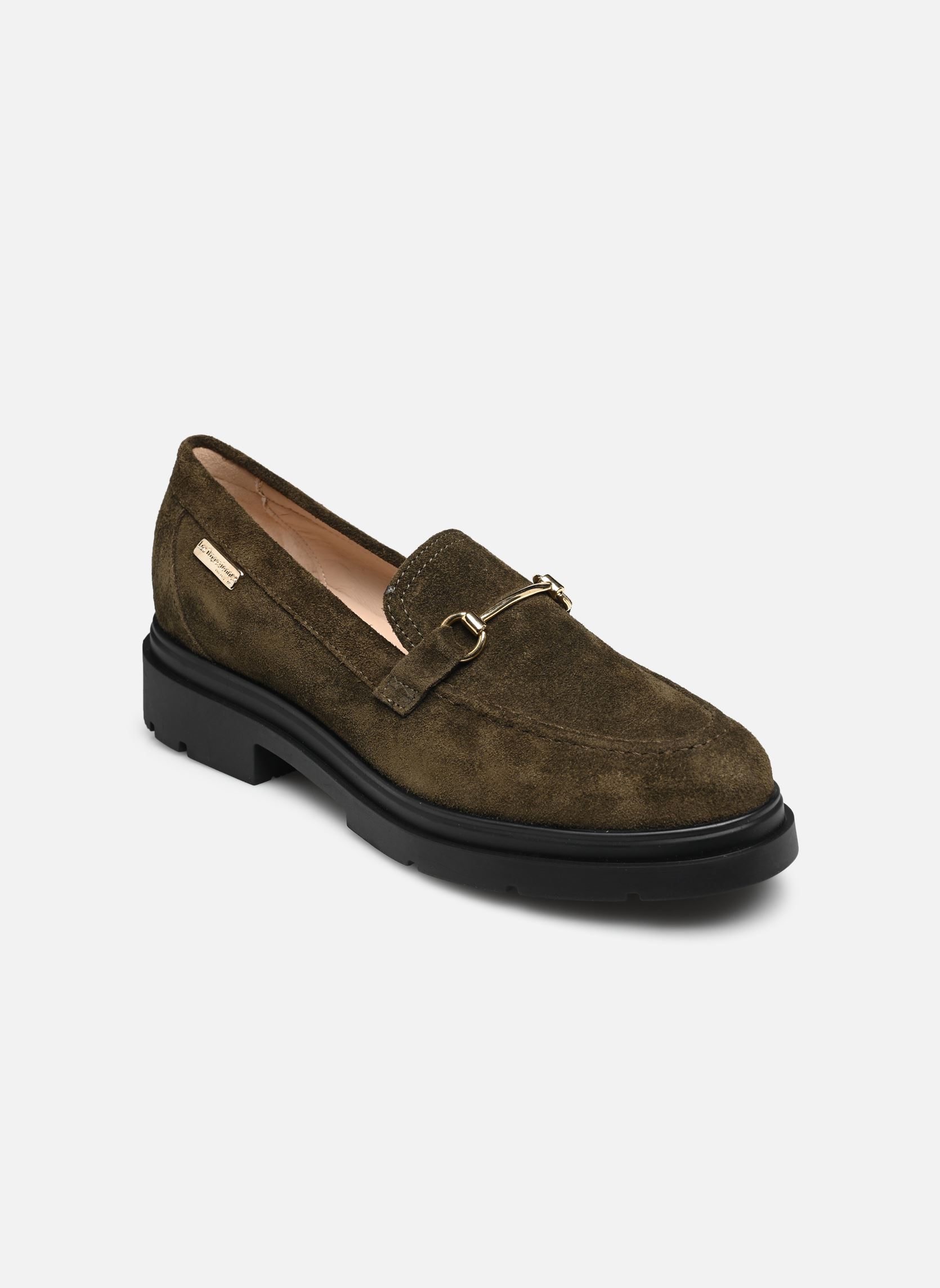 Mocassins SLOANA dames groen Les Tropéziennes par M Belarbi Mocassins SLOANA dames groen Kaki Suede