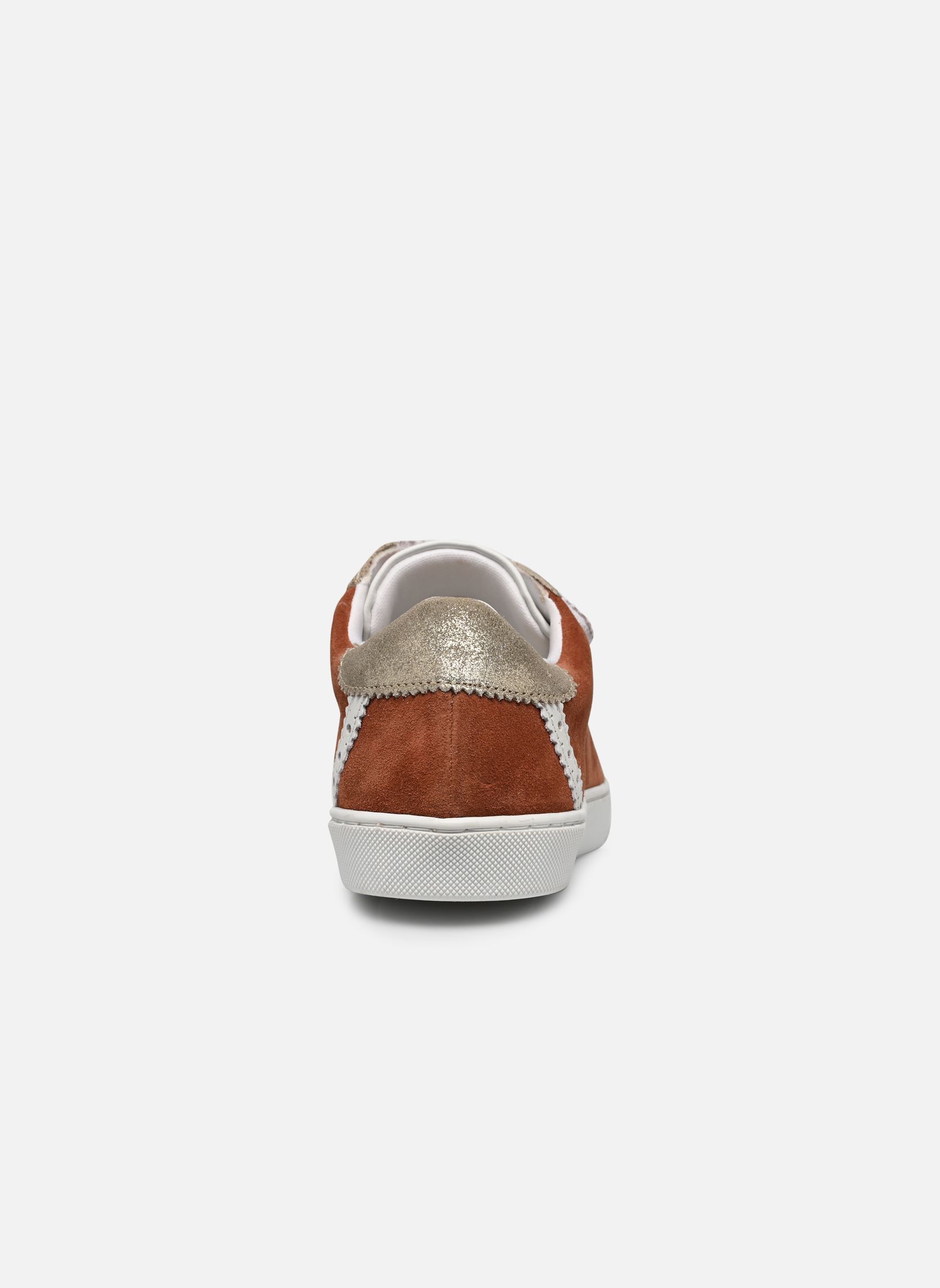 Baskets basses SUZAK femme orange Les Tropéziennes par M Belarbi Baskets basses SUZAK femme orange TER/OR