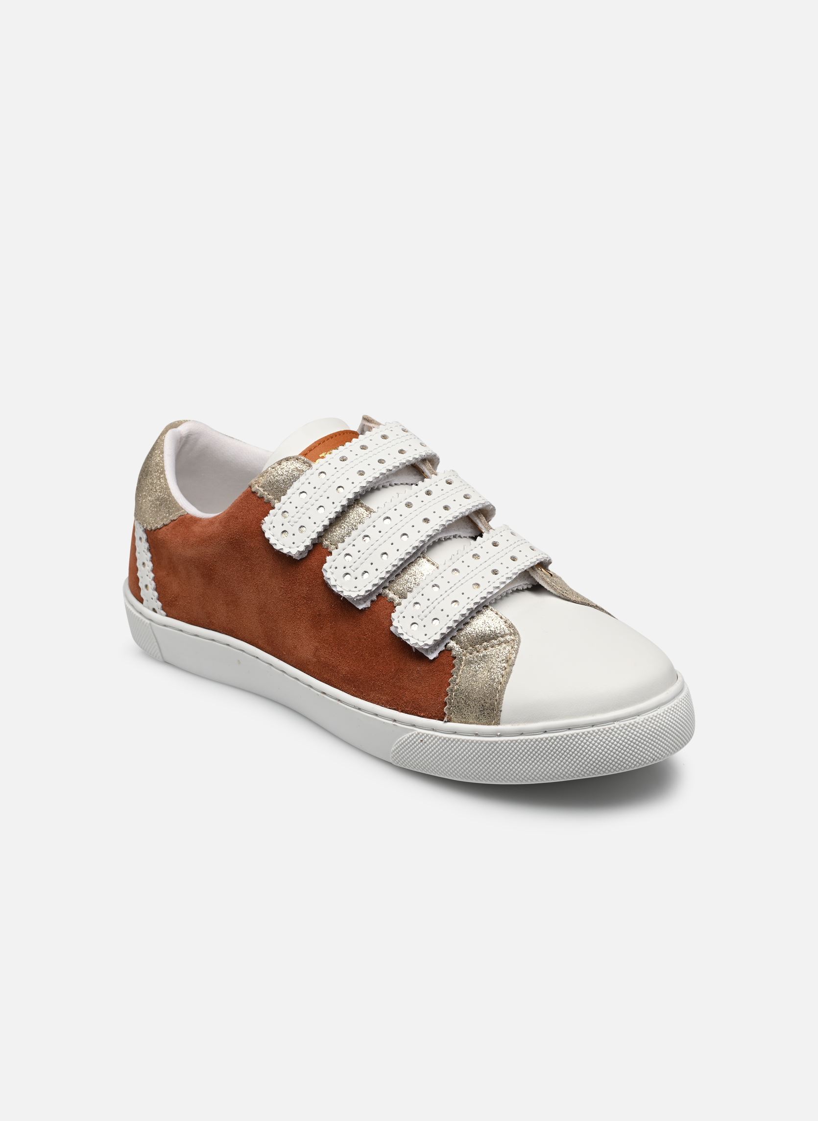 Baskets basses SUZAK femme orange Les Tropéziennes par M Belarbi Baskets basses SUZAK femme orange TER/OR