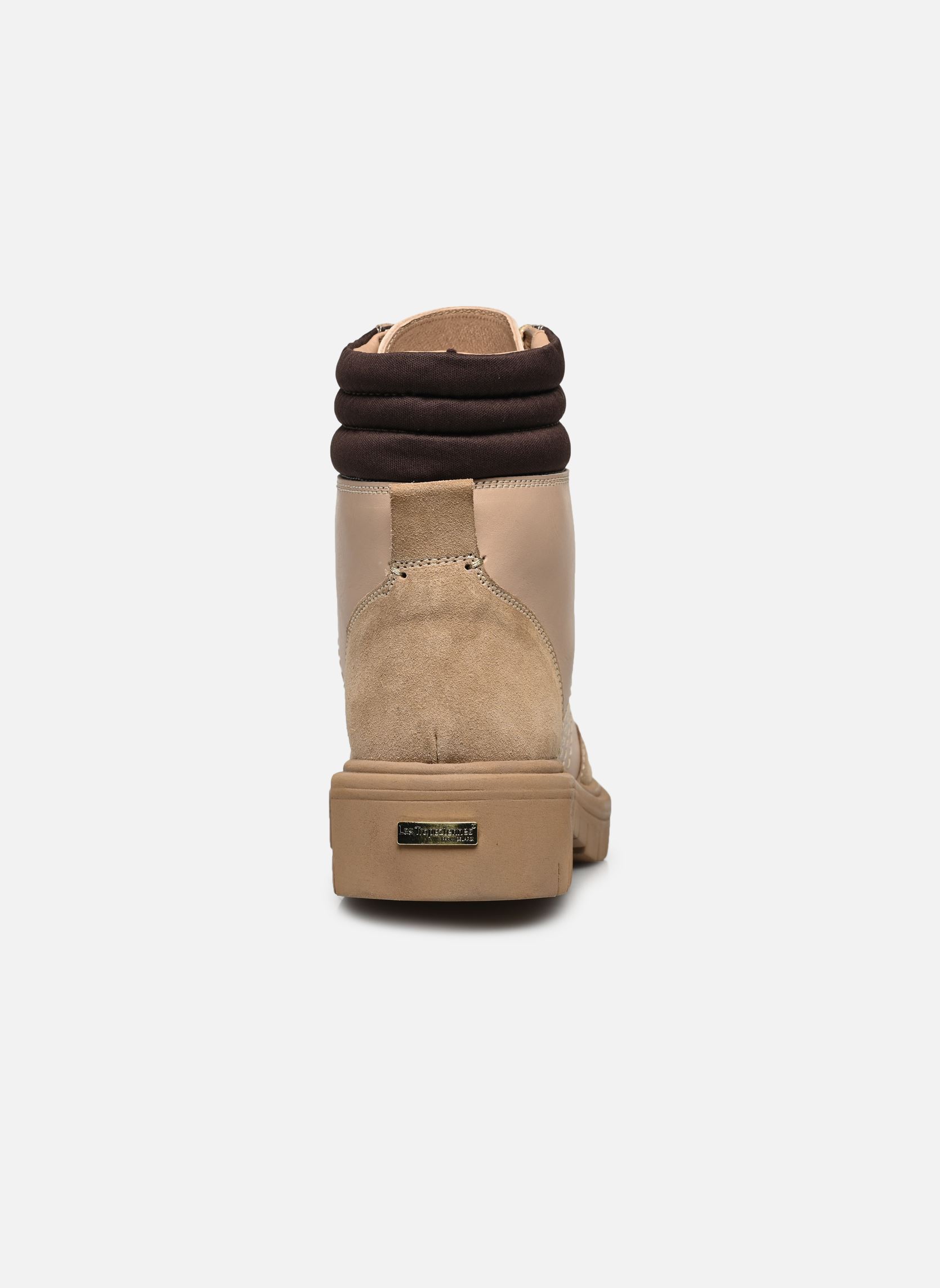 Bottines à lacets ZENDANA femme beige Les Tropéziennes par M Belarbi Bottines à lacets ZENDANA femme beige BEI/TAN