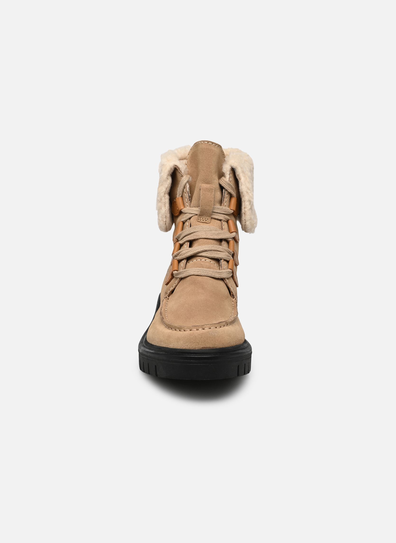 Bottines fourrées ZIVERNO femme beige Les Tropéziennes par M Belarbi Bottines fourrées ZIVERNO femme beige BEIGE