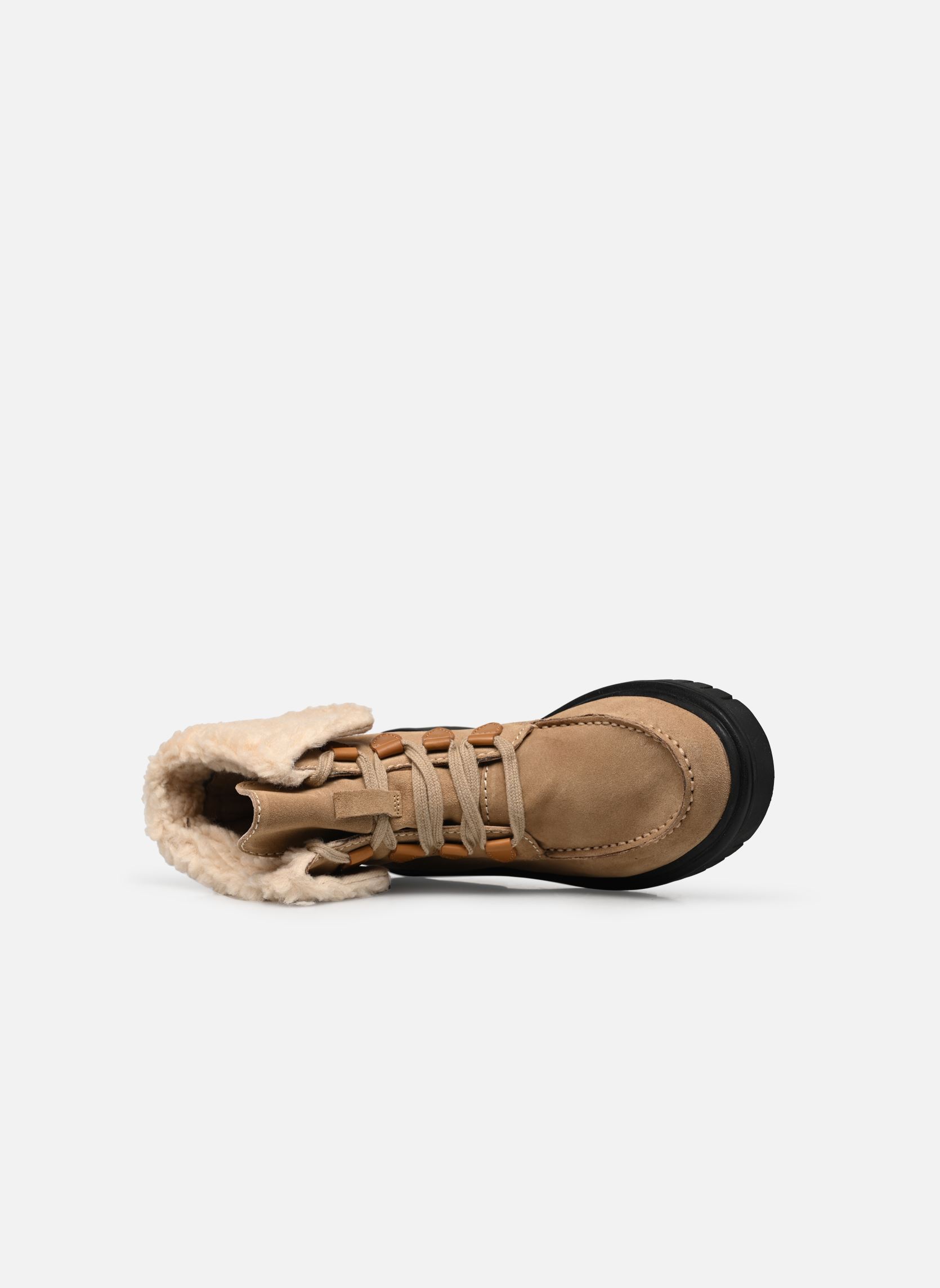 Bottines fourrées ZIVERNO femme beige Les Tropéziennes par M Belarbi Bottines fourrées ZIVERNO femme beige BEIGE