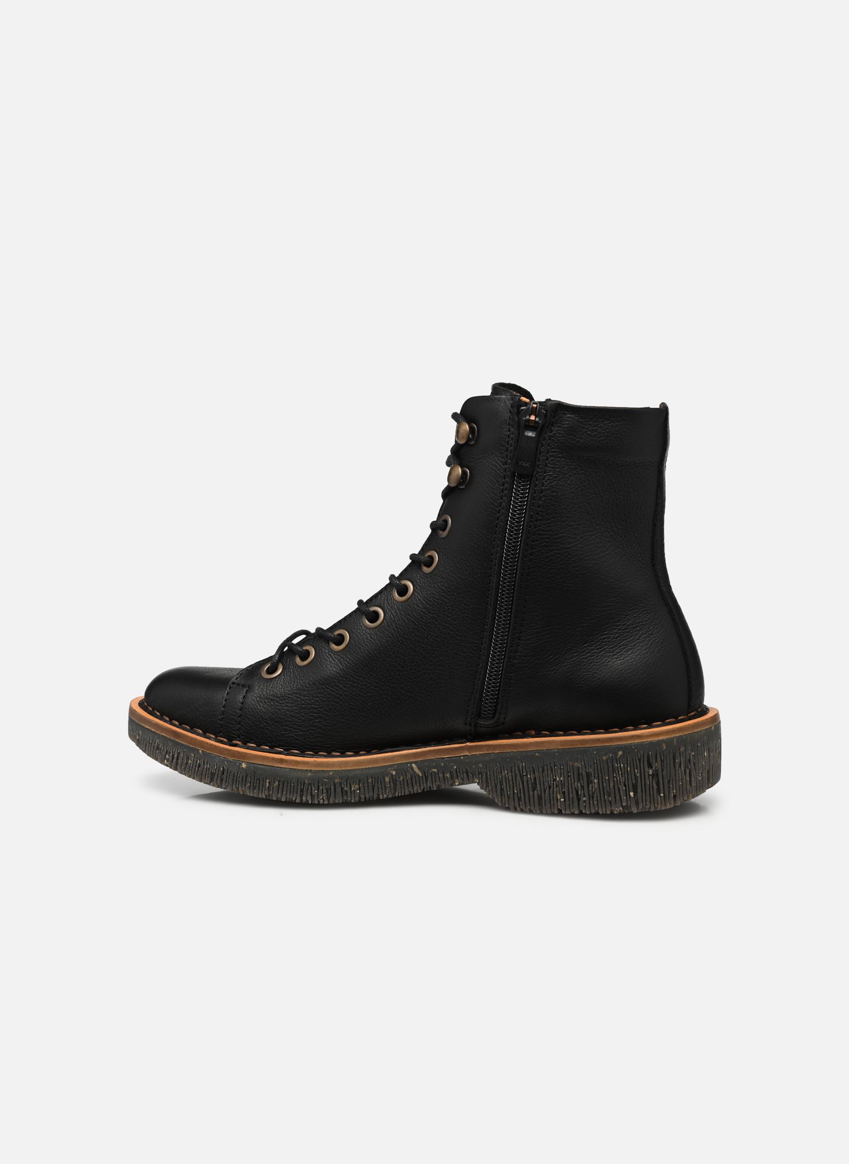 Bottines à lacets VOLCANO N5572 femme noir El Naturalista Bottines à lacets VOLCANO N5572 femme noir BLACK