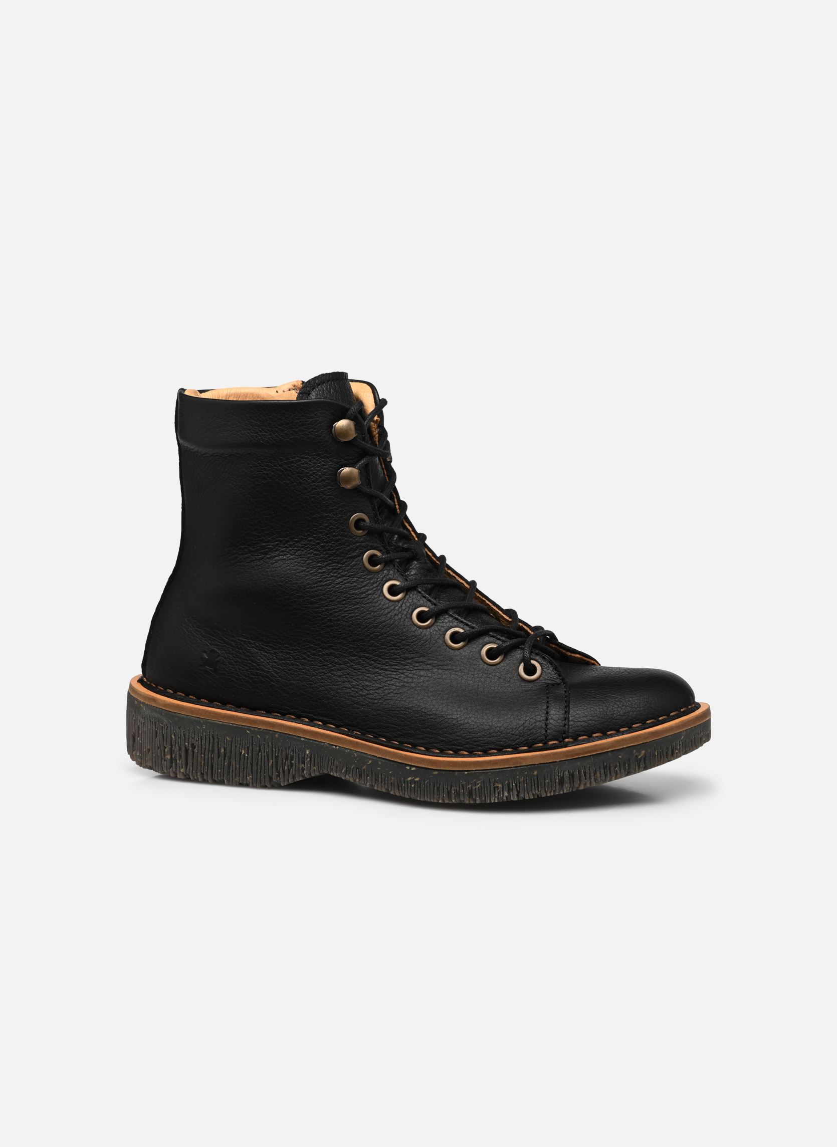 Bottines à lacets VOLCANO N5572 femme noir El Naturalista Bottines à lacets VOLCANO N5572 femme noir BLACK