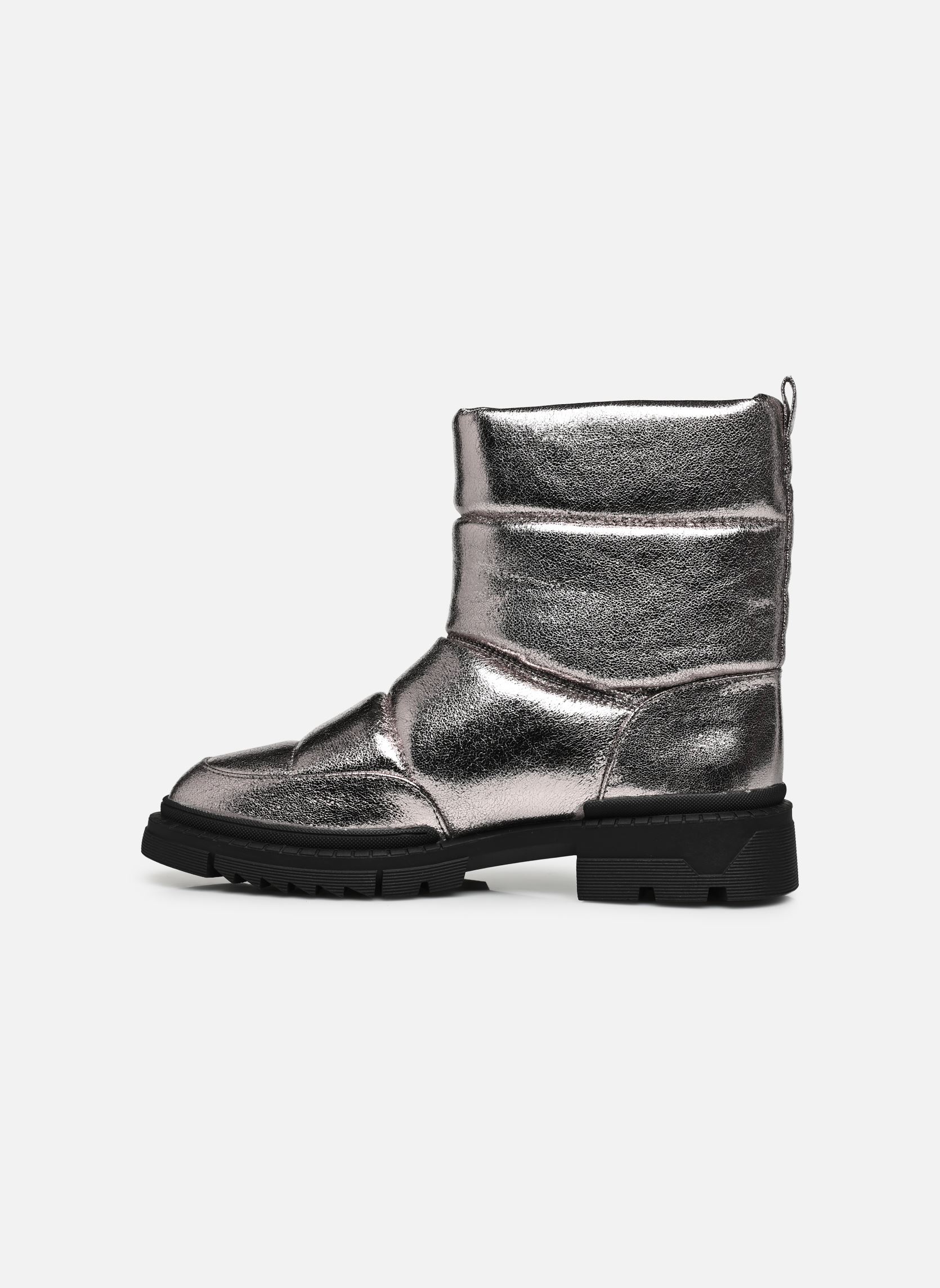Bottes de neige DOUDOU femme argent Les Tropéziennes par M Belarbi Bottes de neige DOUDOU femme argent ARGENT