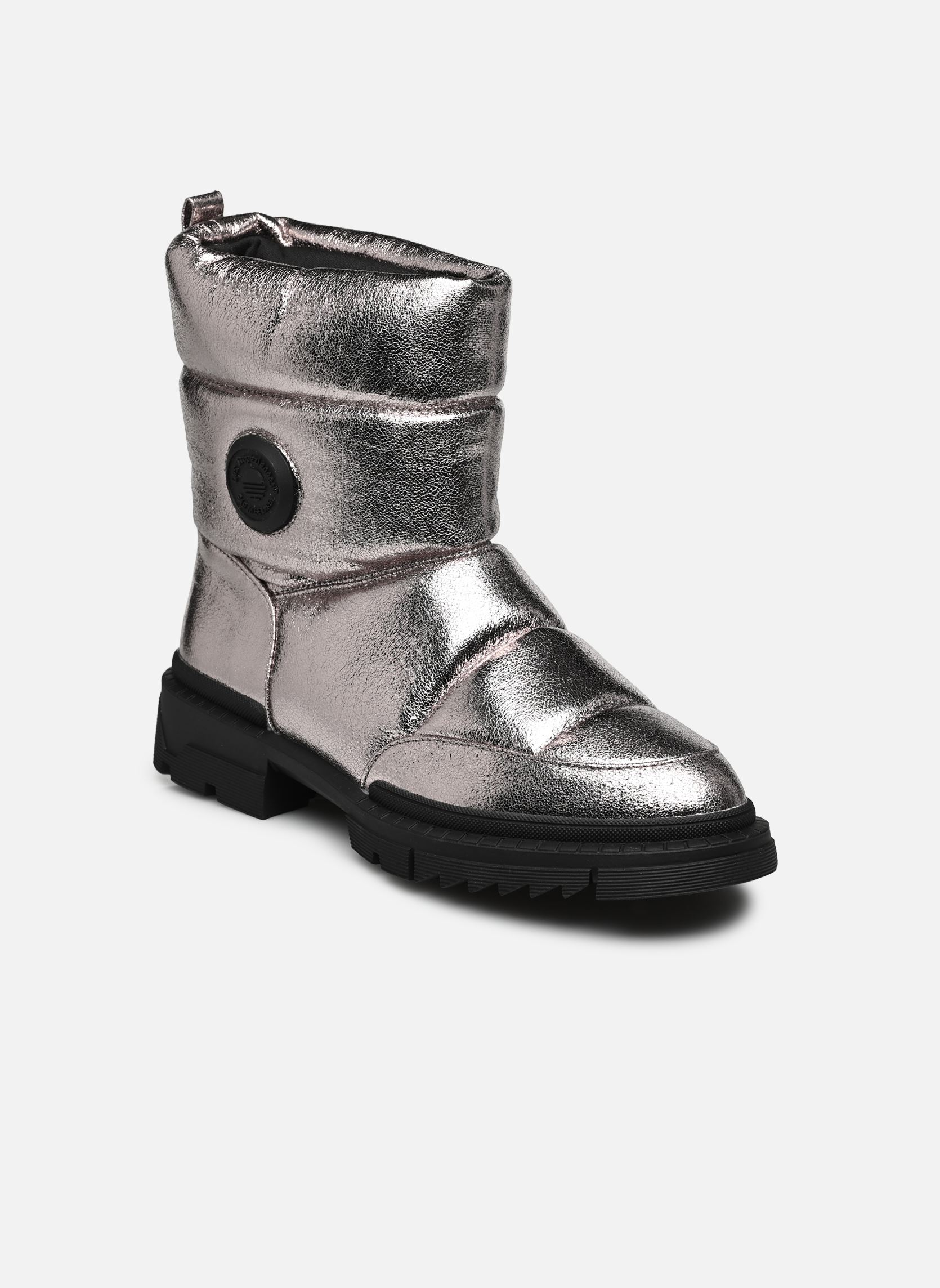 Bottes de neige DOUDOU femme argent Les Tropéziennes par M Belarbi Bottes de neige DOUDOU femme argent ARGENT