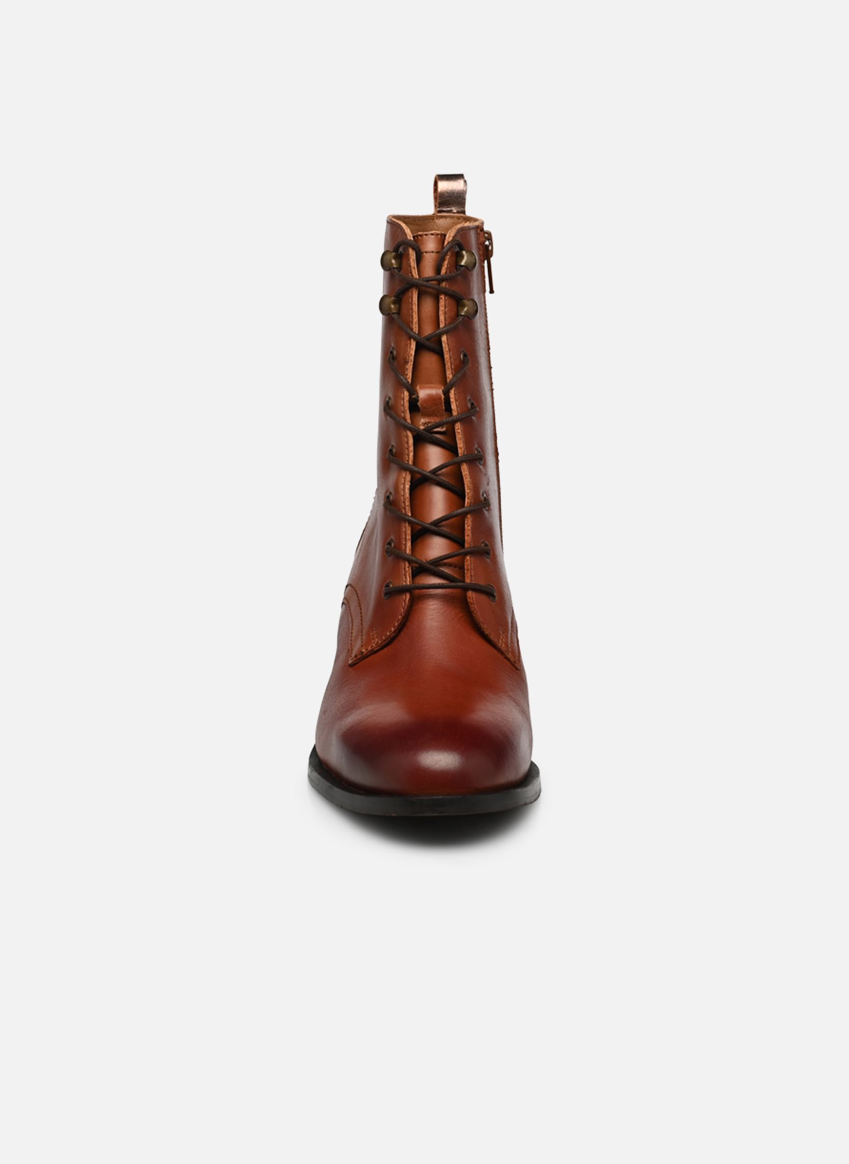 Geschnürte Stiefeletten LAPERA damen braun Les Tropéziennes par M Belarbi Geschnürte Stiefeletten LAPERA damen braun TAN