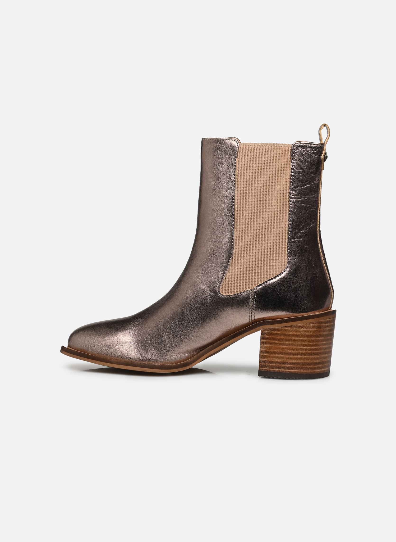 Bottines basses LOOLY femme or et bronze Les Tropéziennes par M Belarbi Bottines basses LOOLY femme or et bronze OR