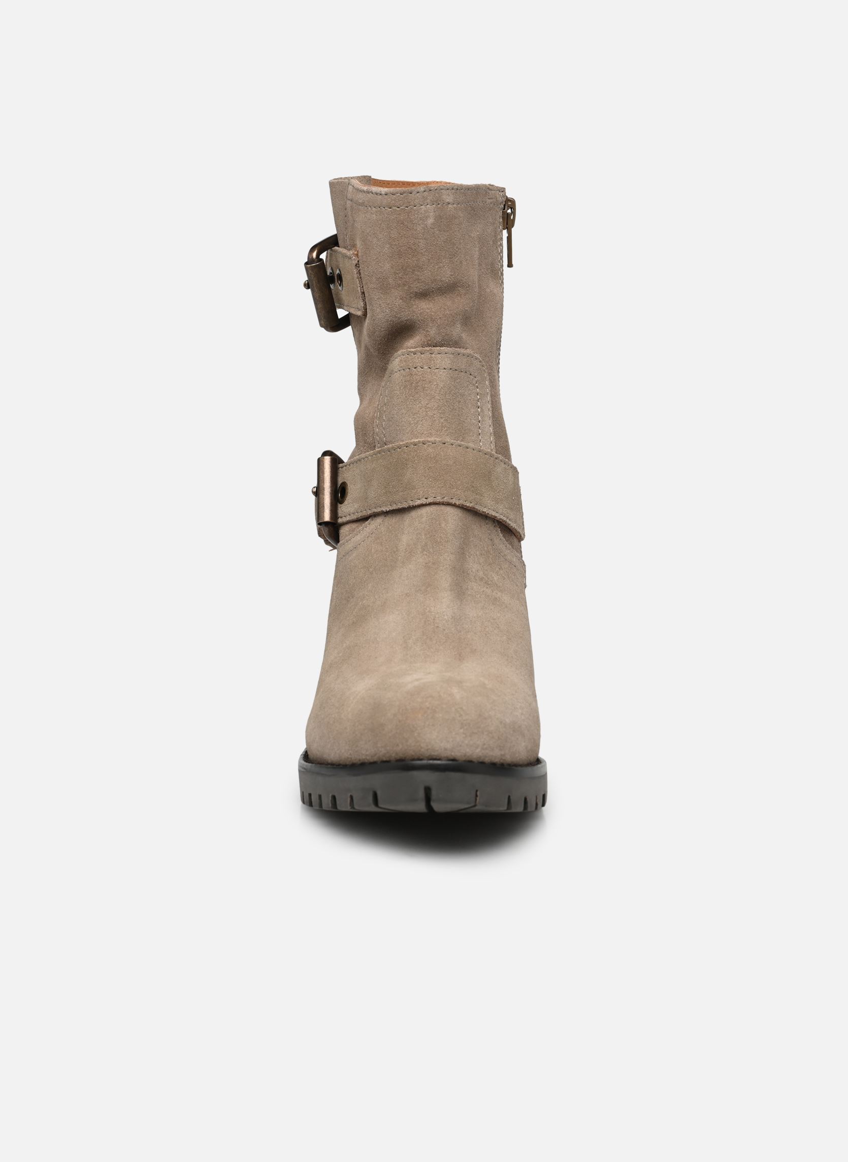 Lage enkellaarsjes LYNAZ dames beige Les Tropéziennes par M Belarbi Lage enkellaarsjes LYNAZ dames beige TAUPE