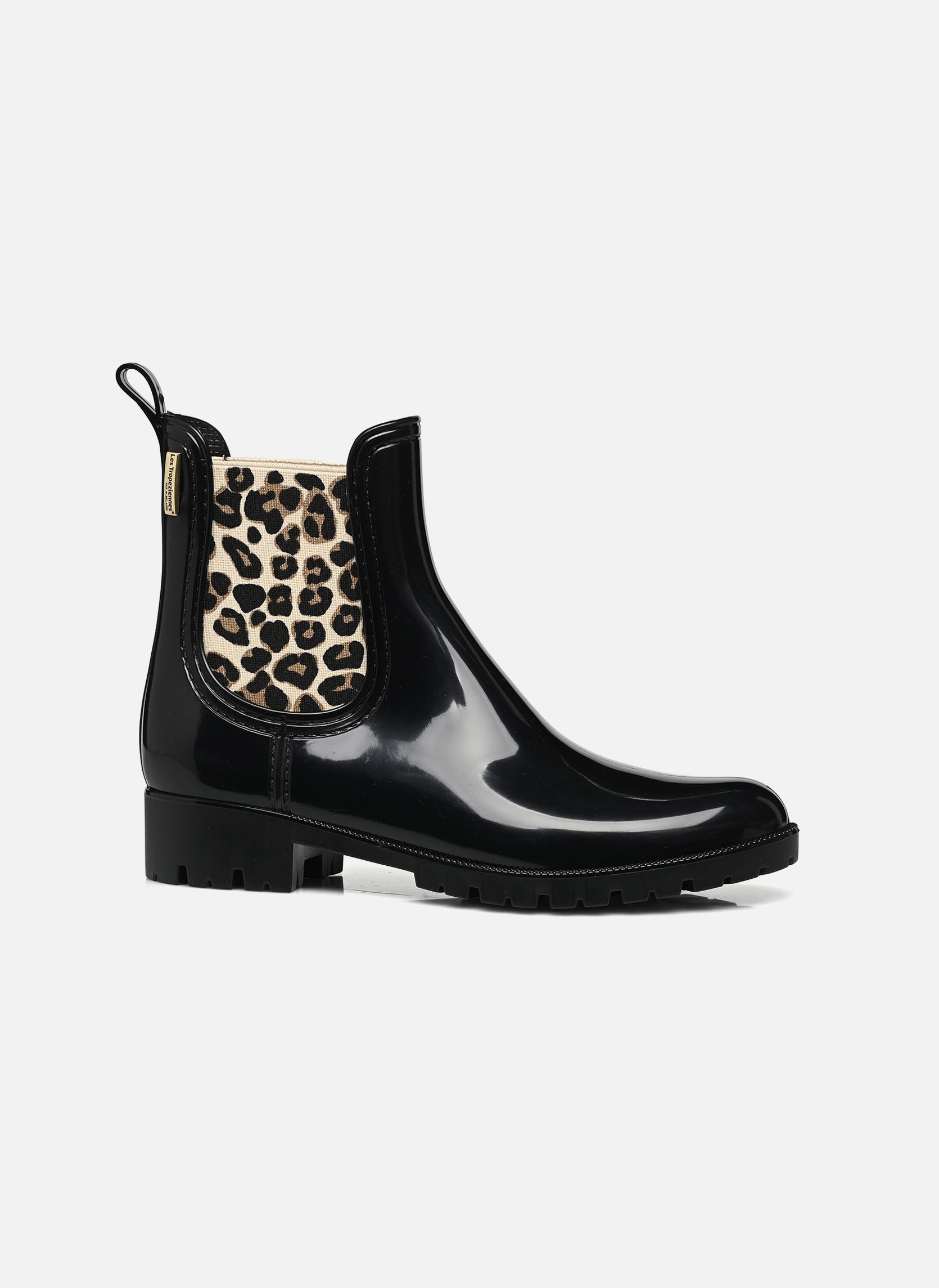 Bottes de pluie NEA femme noir Les Tropéziennes par M Belarbi Bottes de pluie NEA femme noir NOIR MULTI